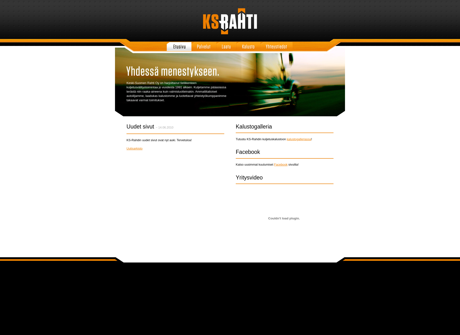 Screenshot for ksrahti.fi
