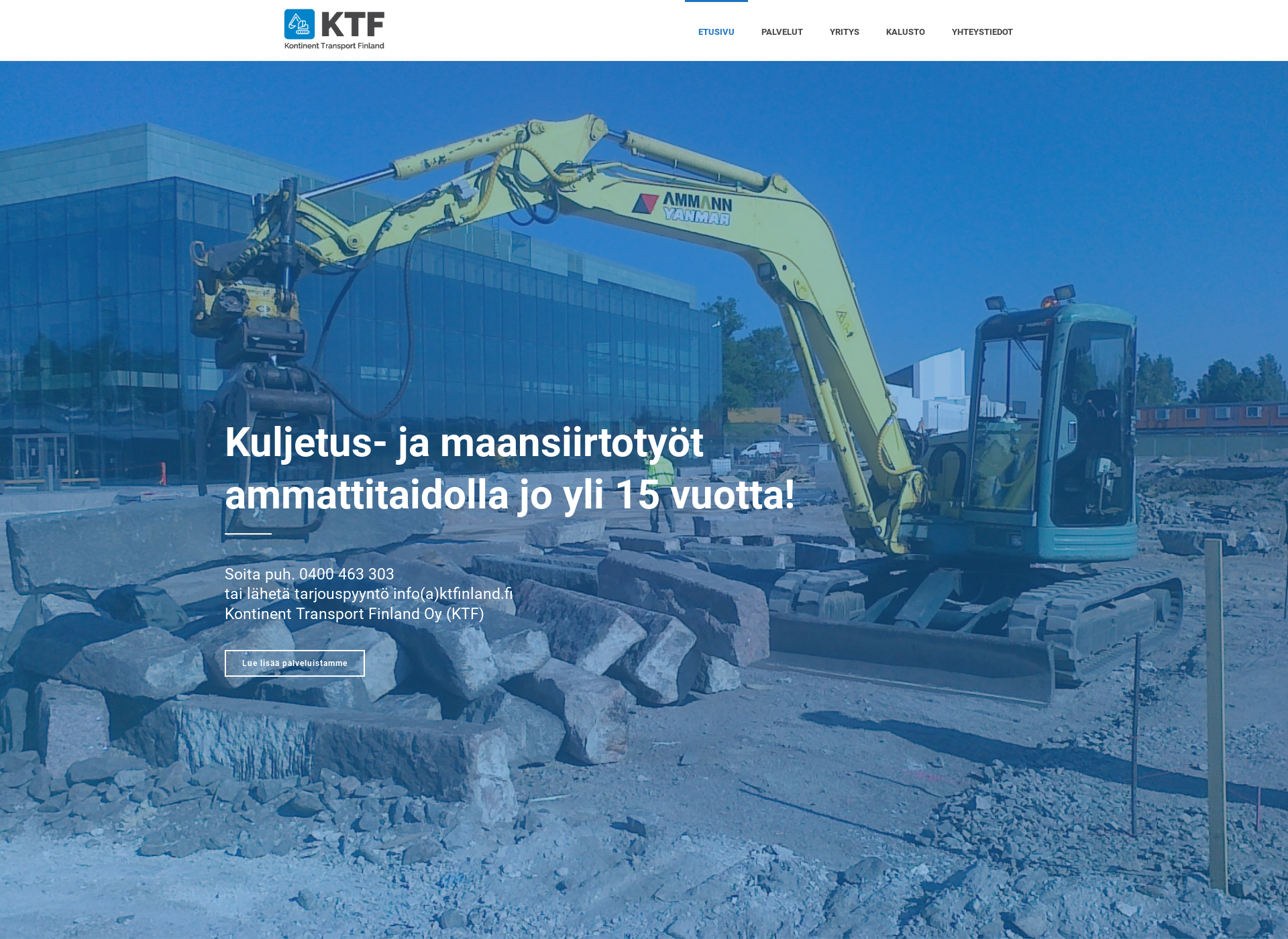 Screenshot for ktfinland.fi