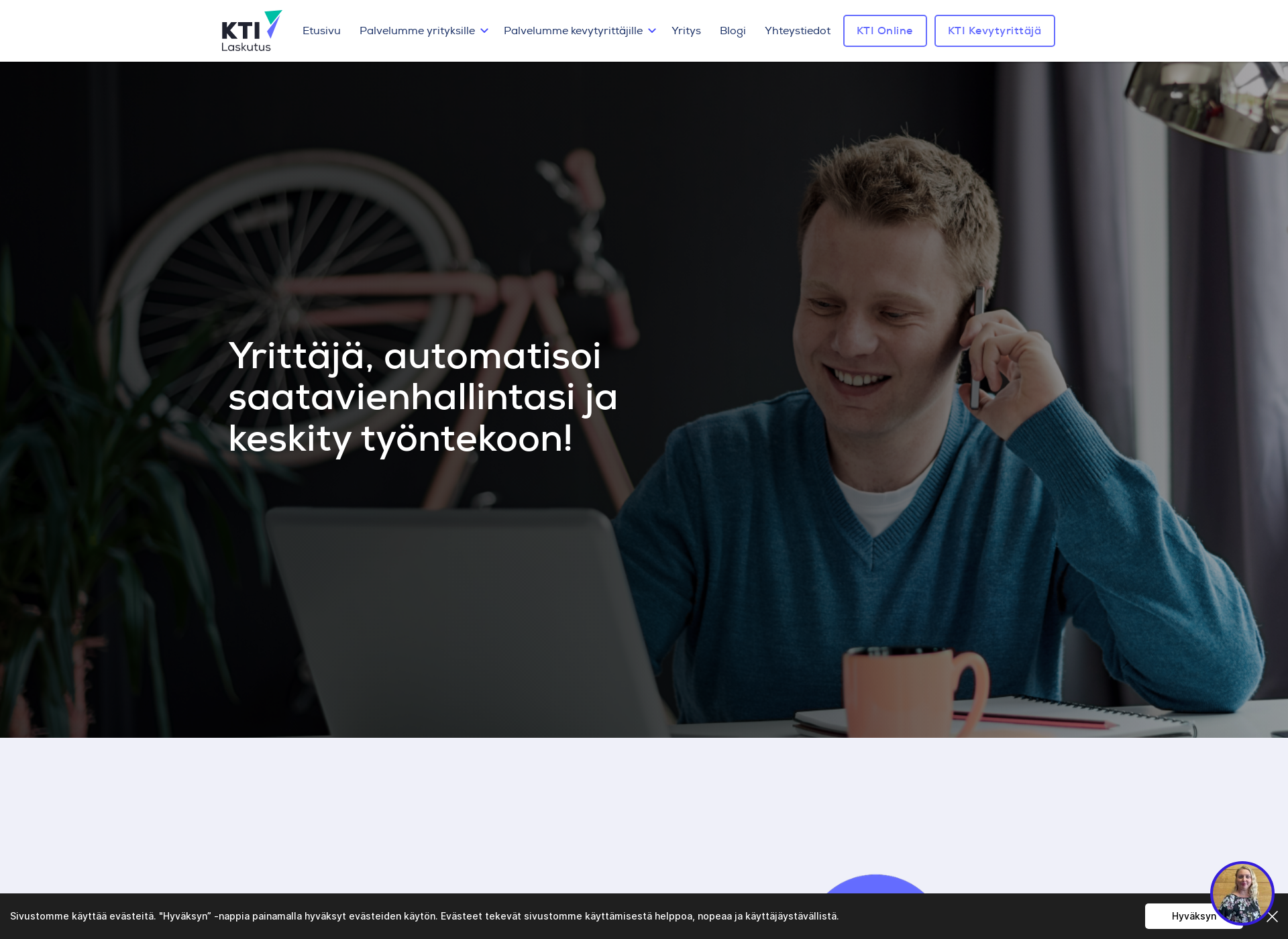 Skärmdump för ktilaskutus.fi