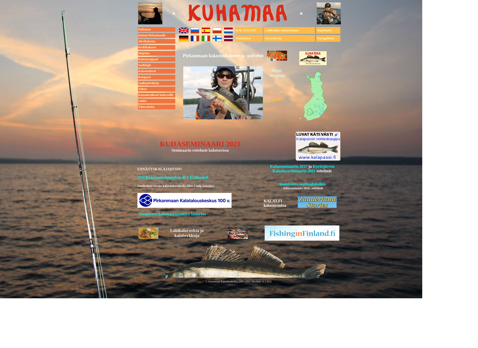 Screenshot for kuhamaa.fi