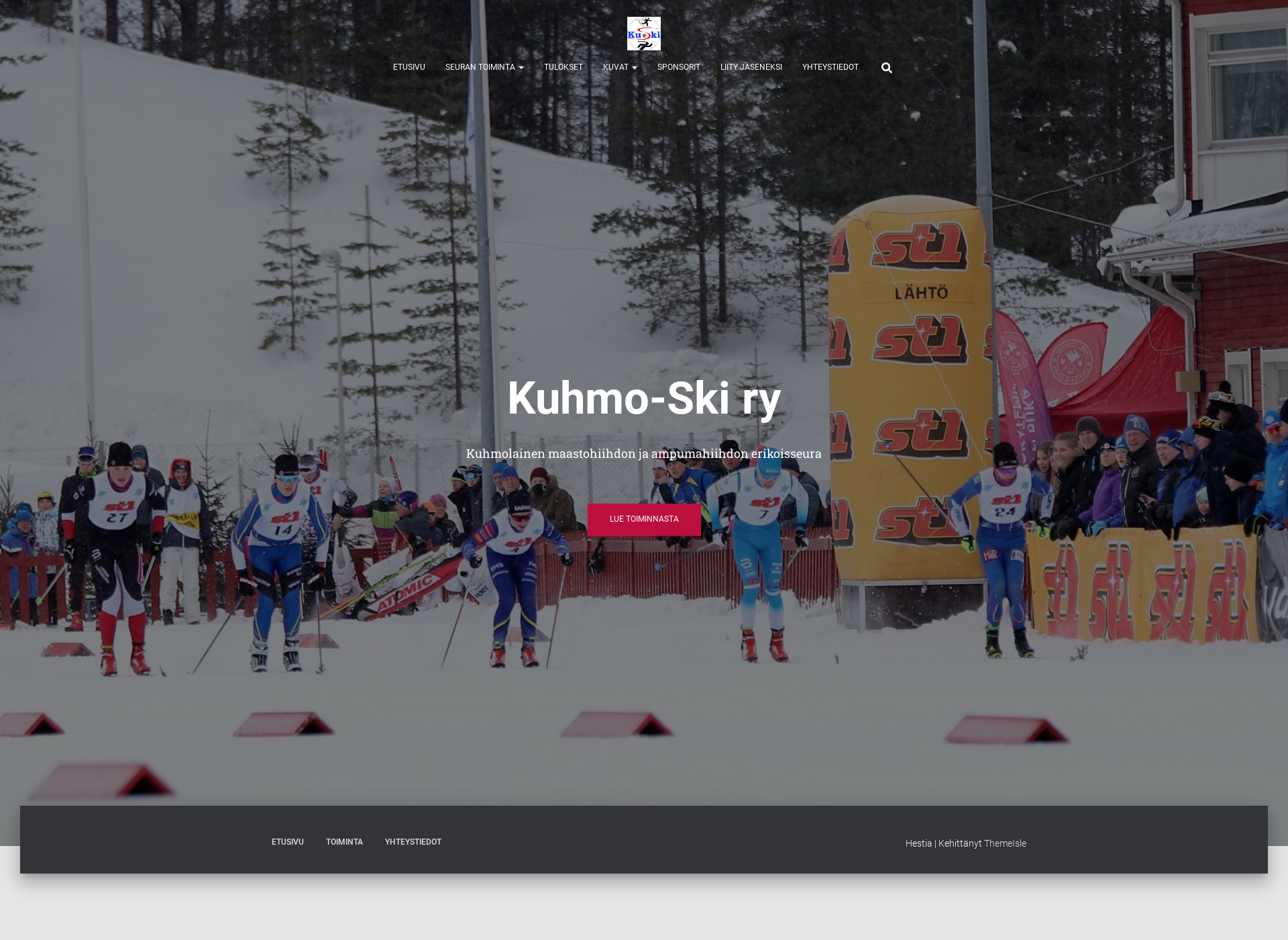 Screenshot for kuhmo-ski.fi