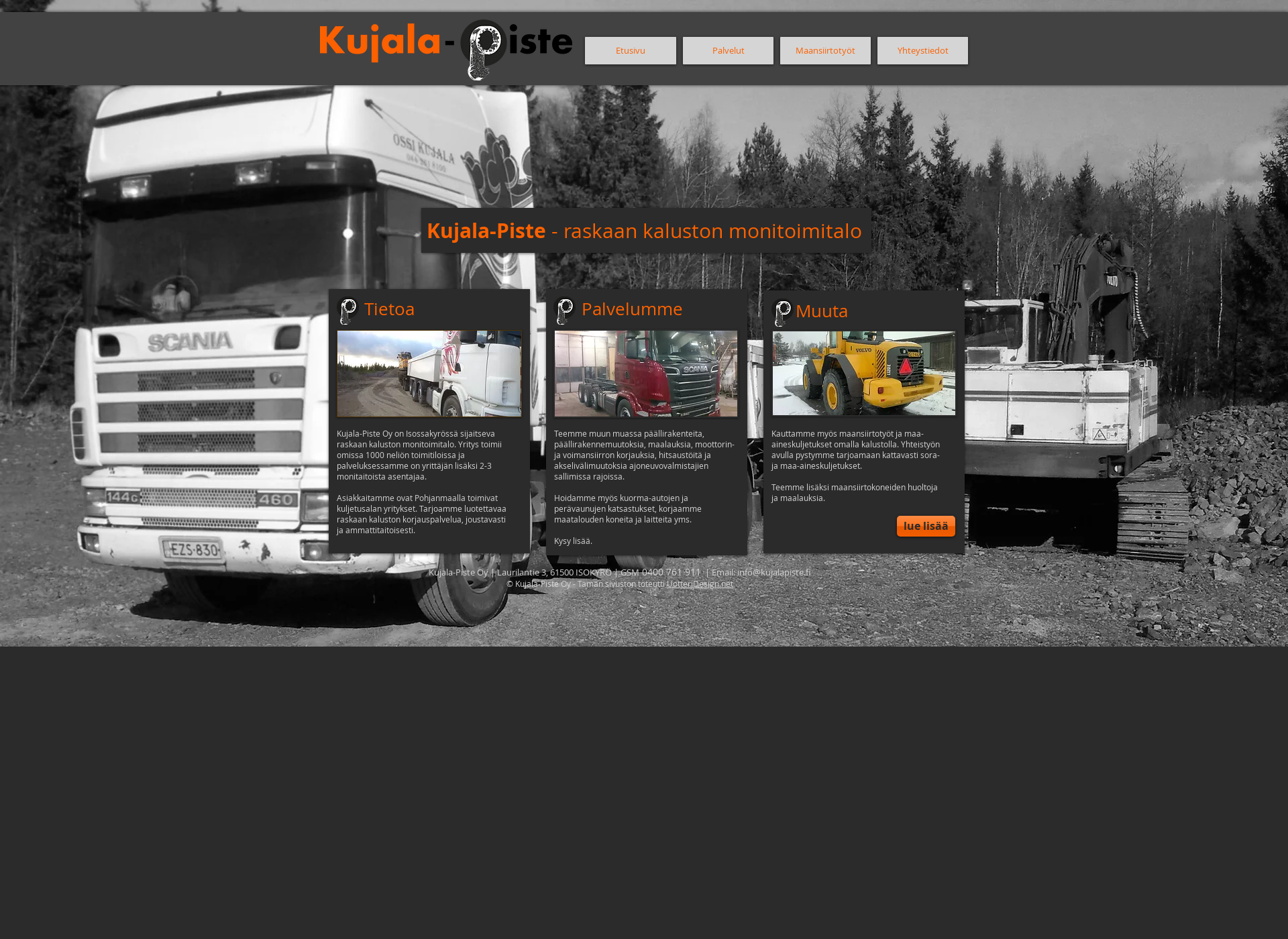 Screenshot for kujalapiste.fi