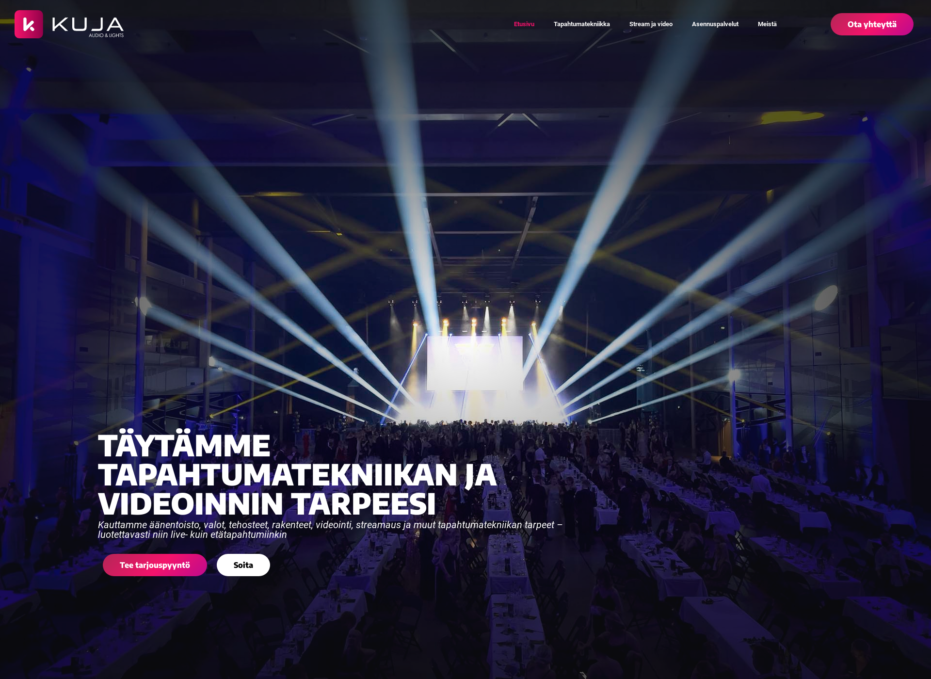 Screenshot for kujamedia.fi