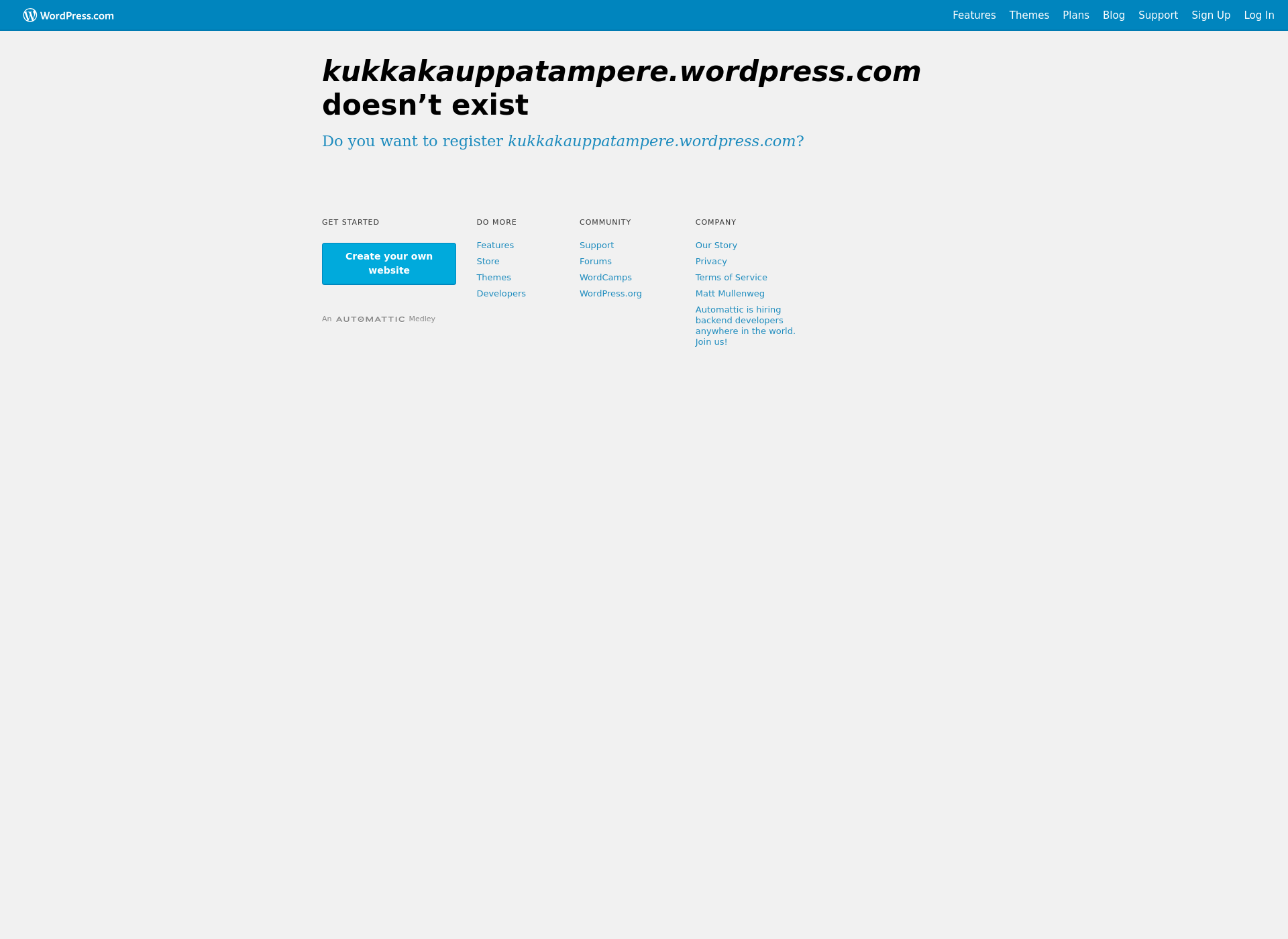 Screenshot for kukkakauppatampere.fi