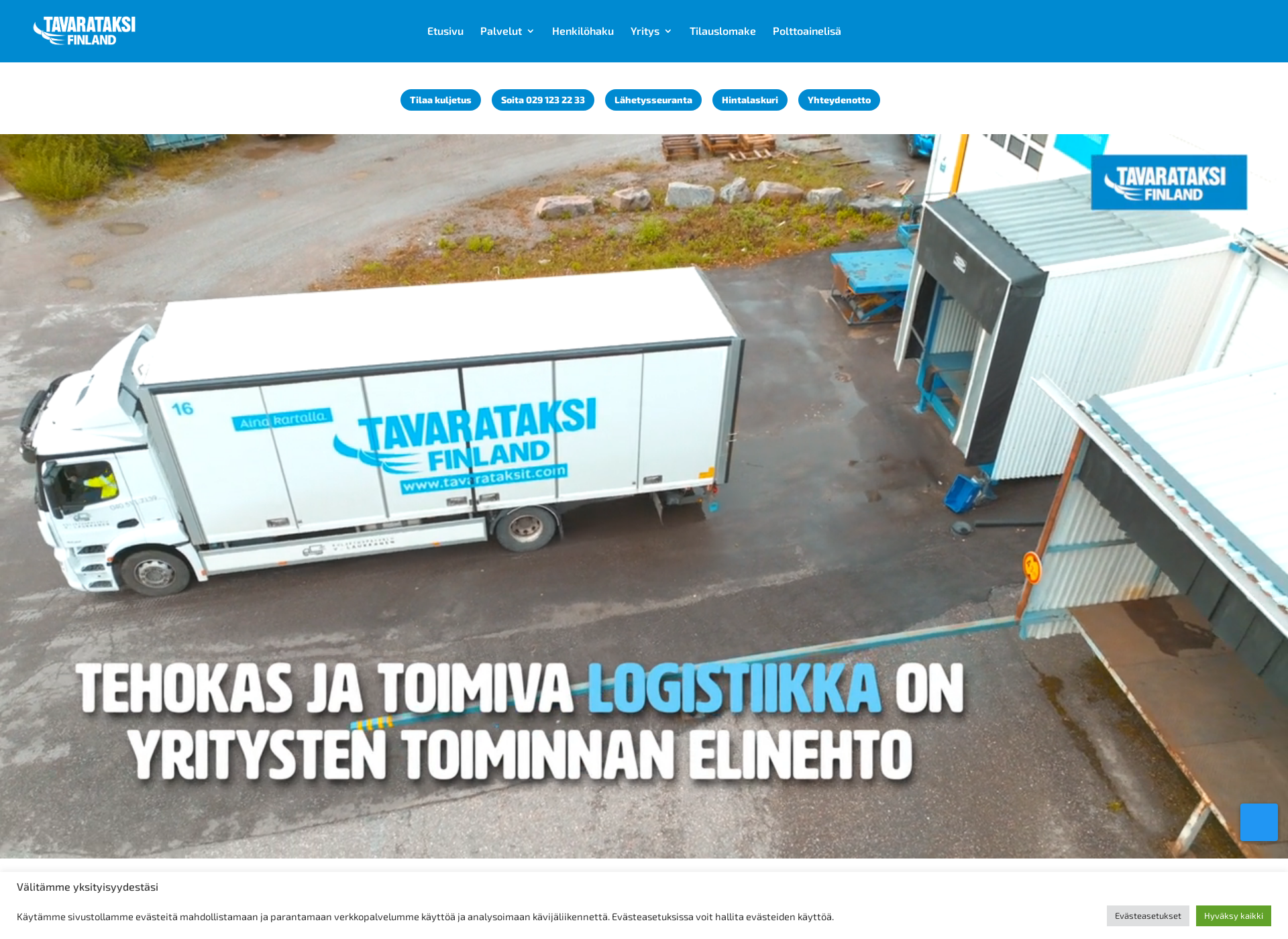 Screenshot for kuljetuslahti.fi