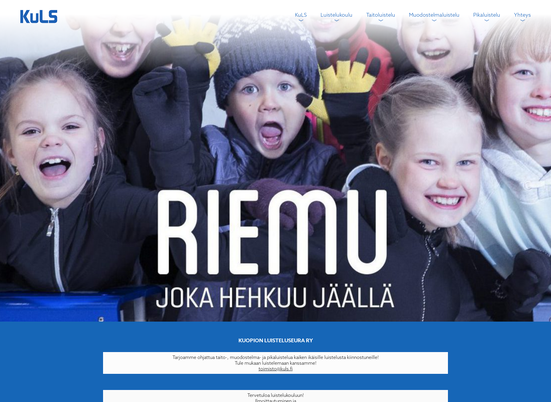 Screenshot for kuls.fi