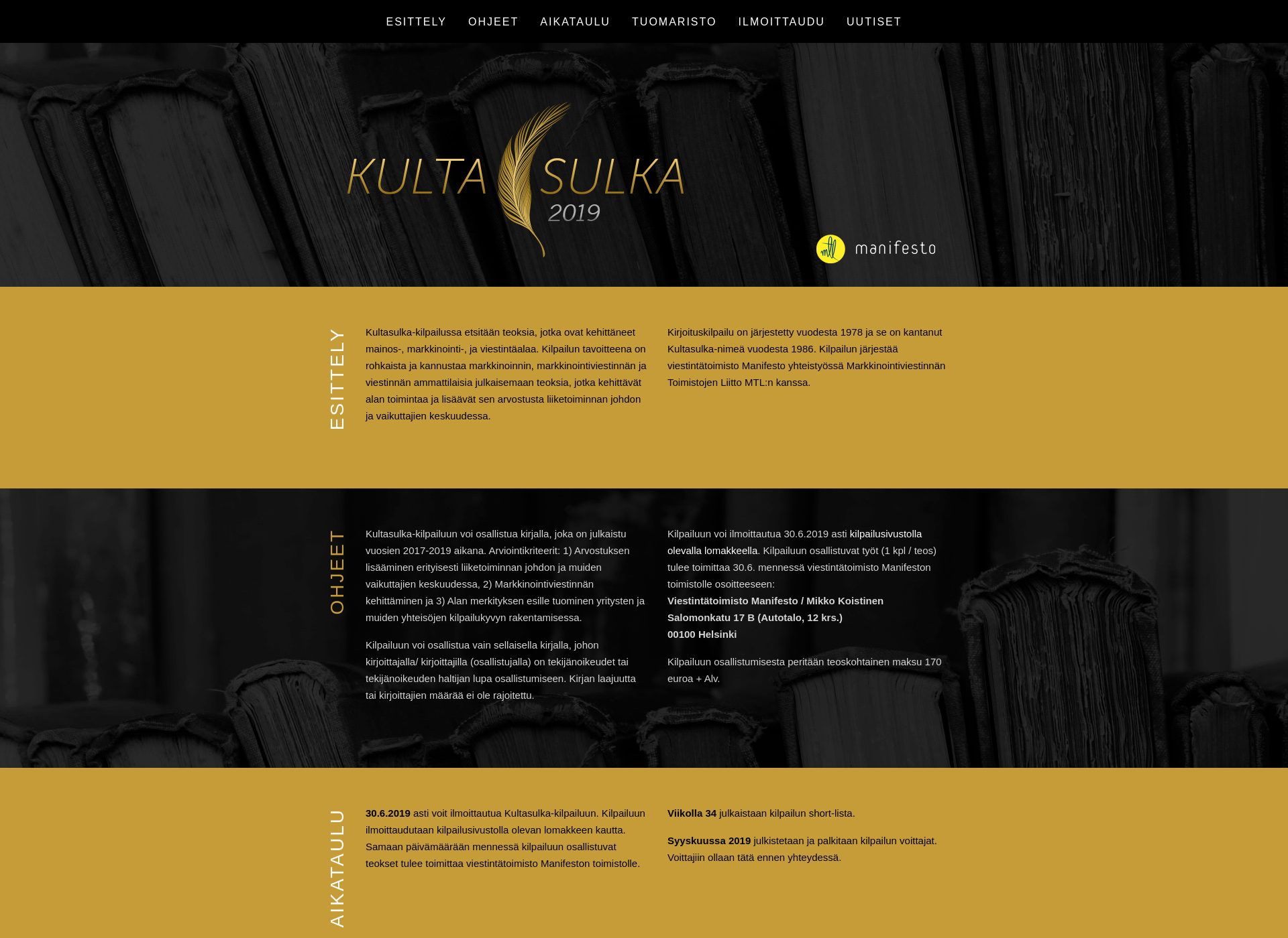 Screenshot for kultasulka.fi