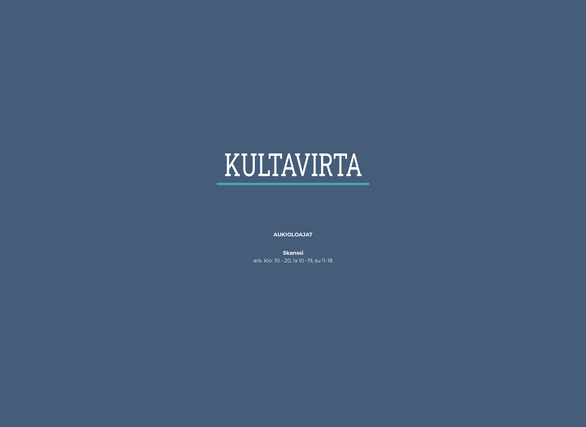 Screenshot for kultavirta.fi