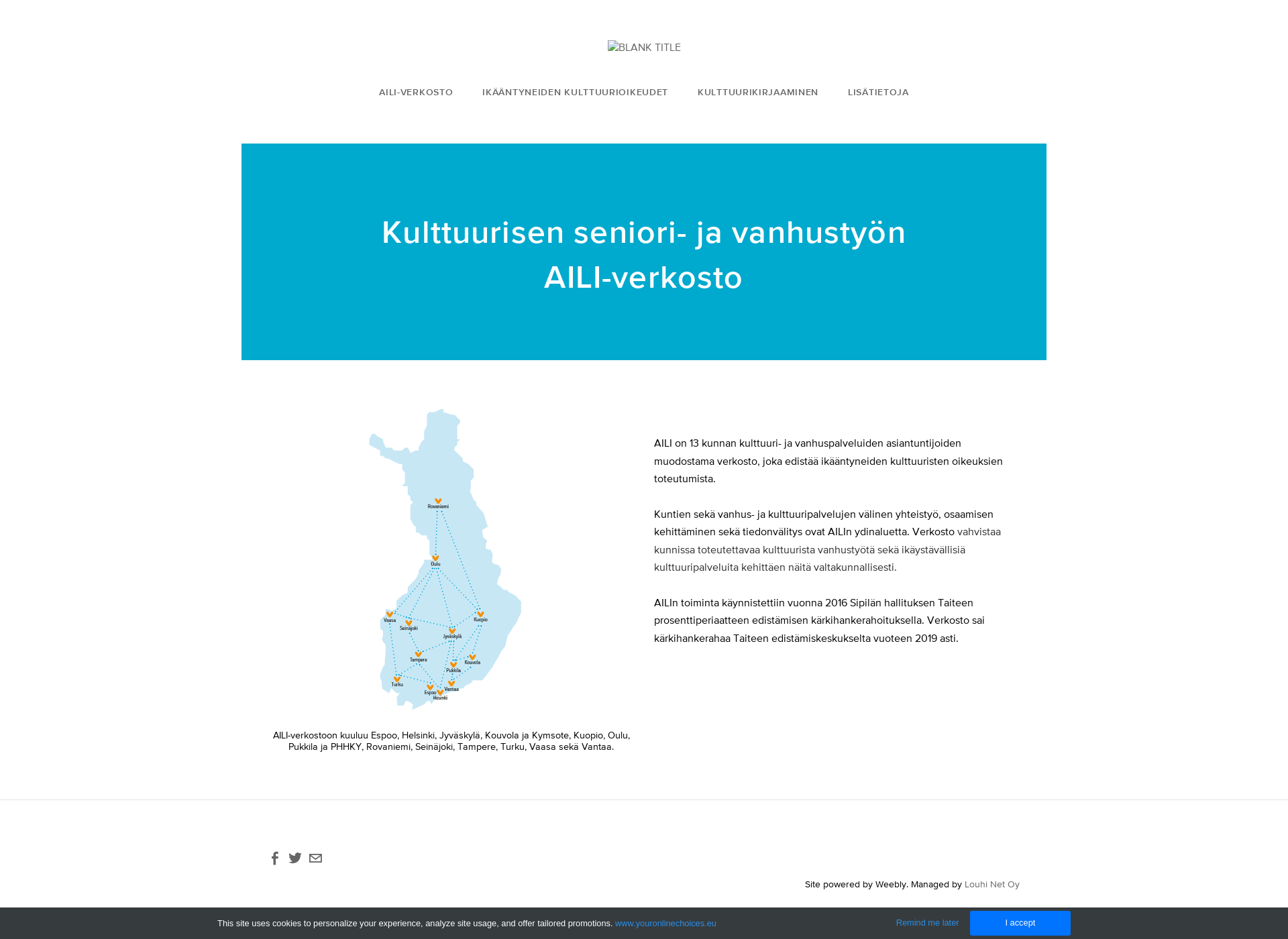 Screenshot for kulttuurinenvanhustyo.fi