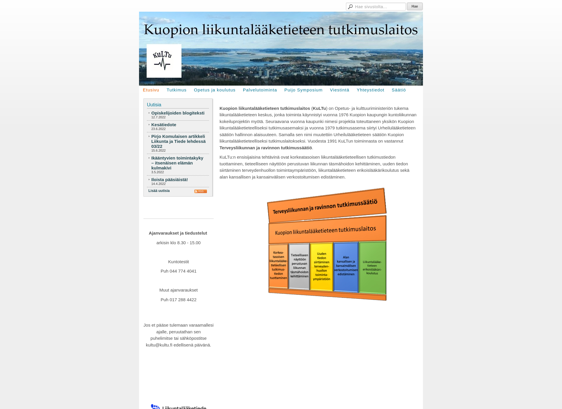 Screenshot for kultu.fi
