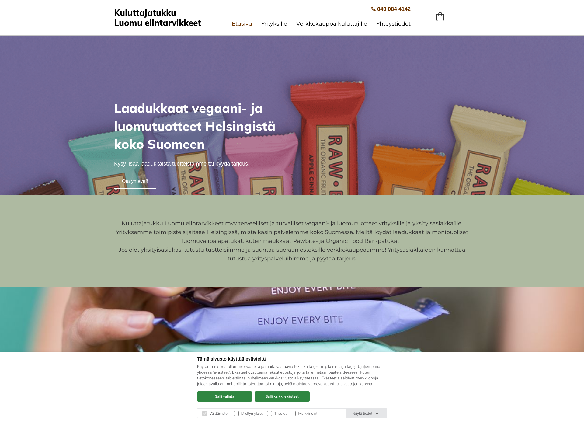 Screenshot for kuluttajatukku.fi