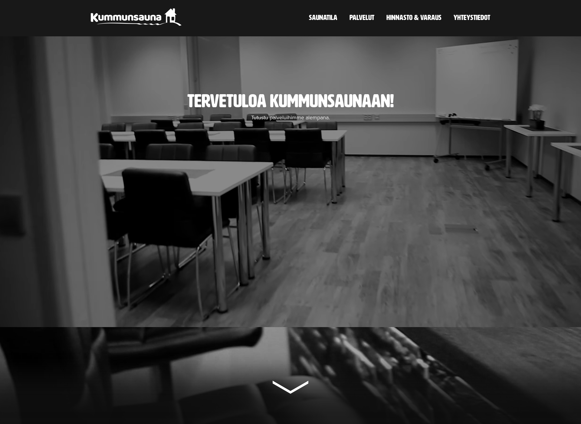 Skärmdump för kummunsauna.fi