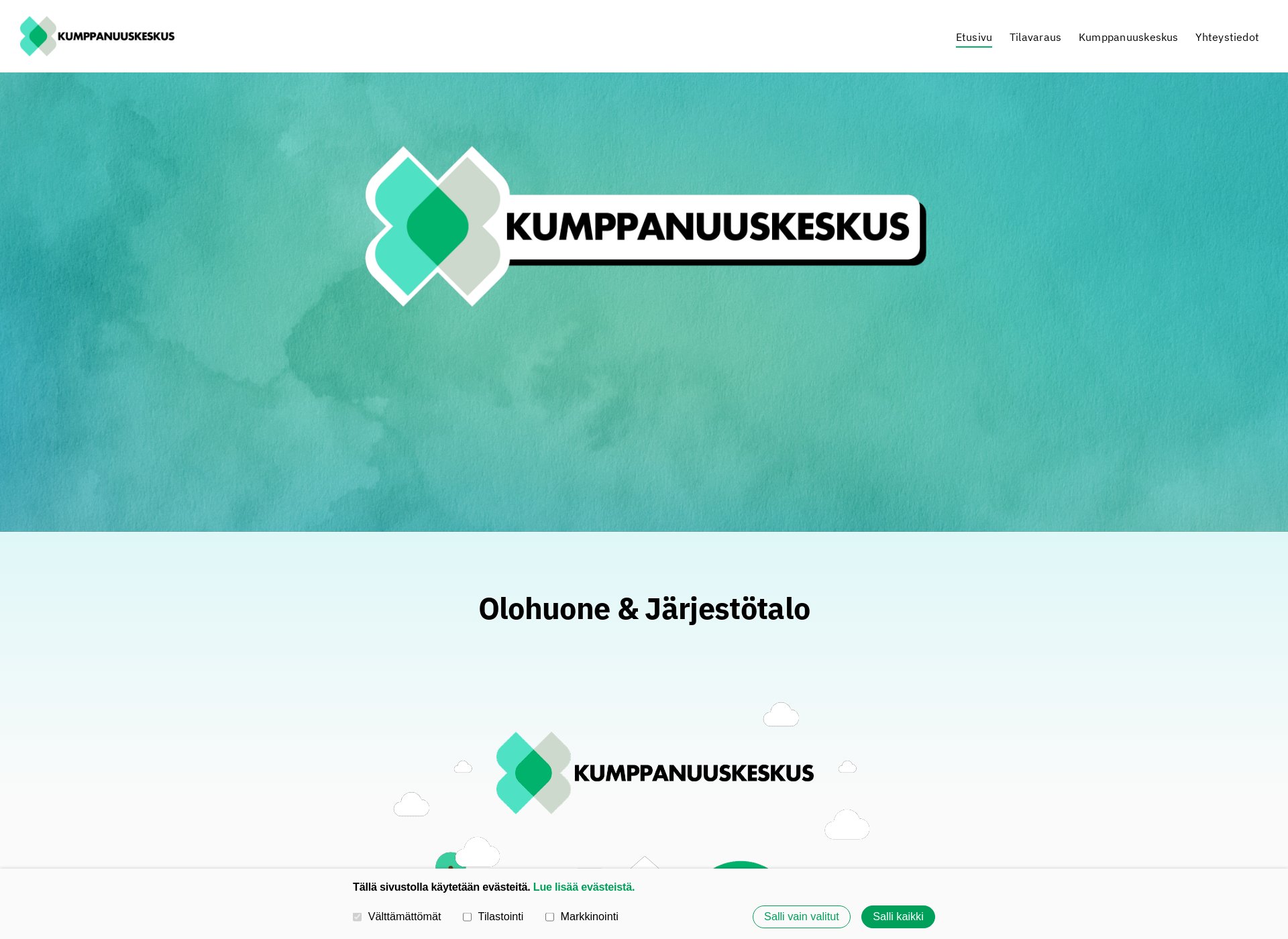 Skärmdump för kumppanuuskeskus.fi