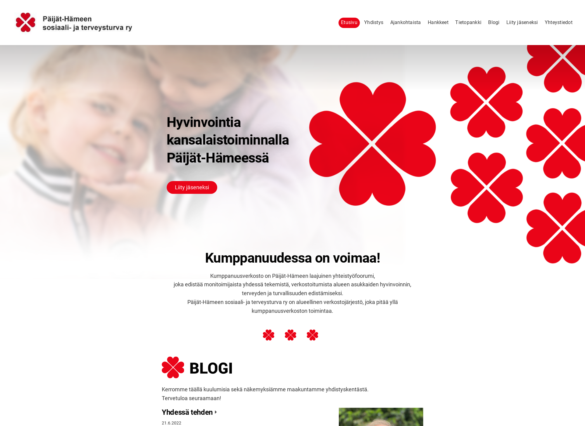 Screenshot for kumppanuusverkosto.fi