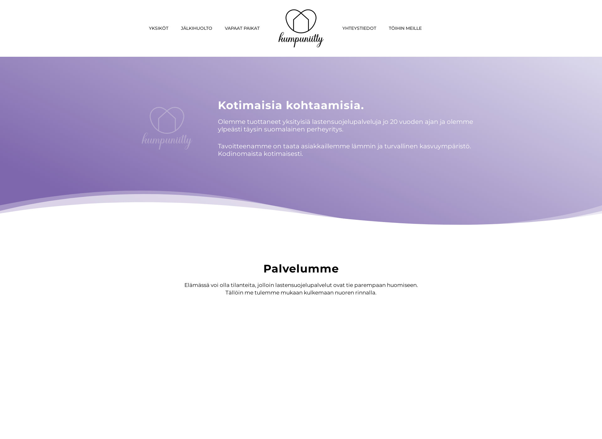 Screenshot for kumpuniitty.fi