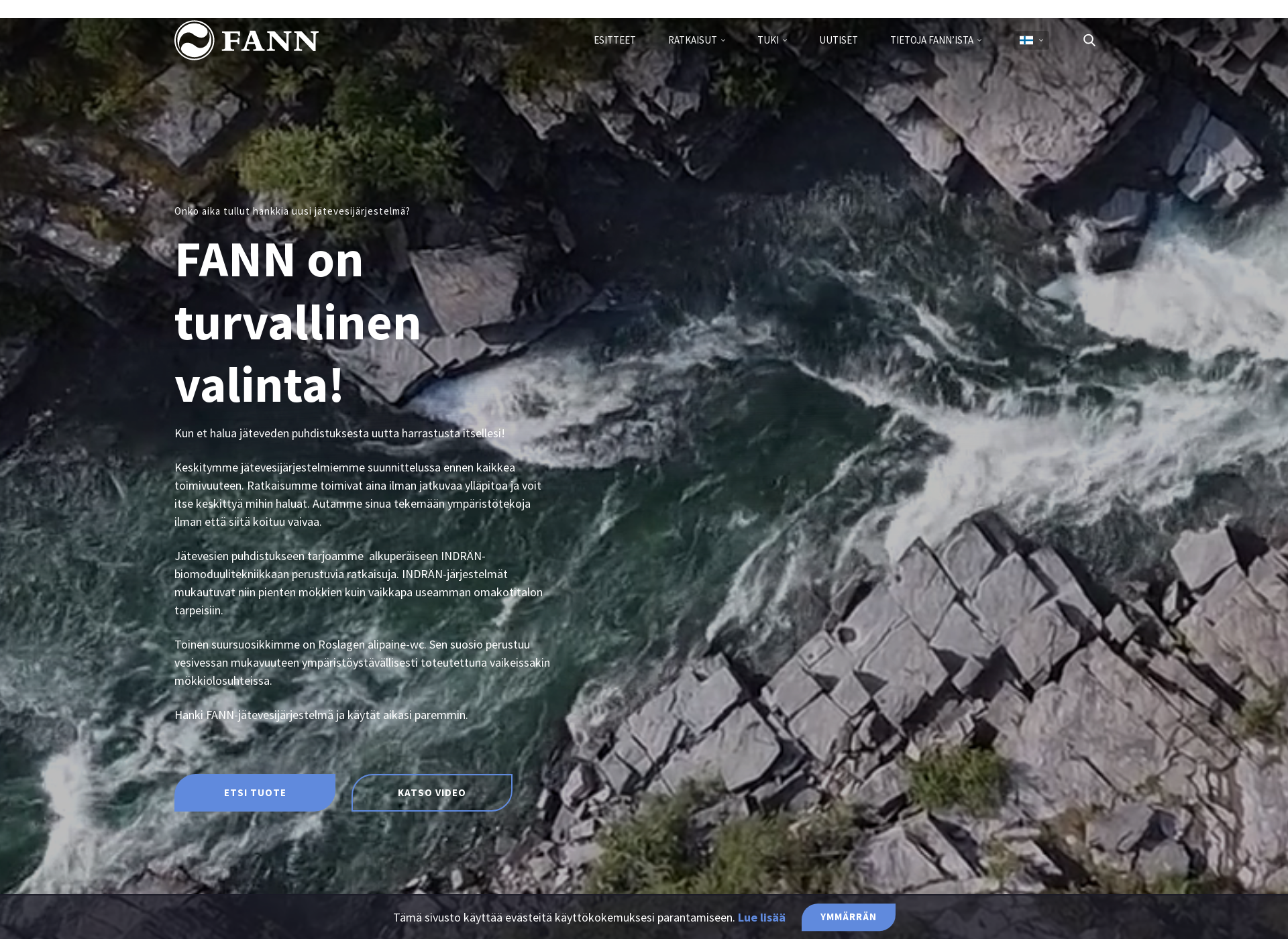 Screenshot for kunnallistekniikka.fi