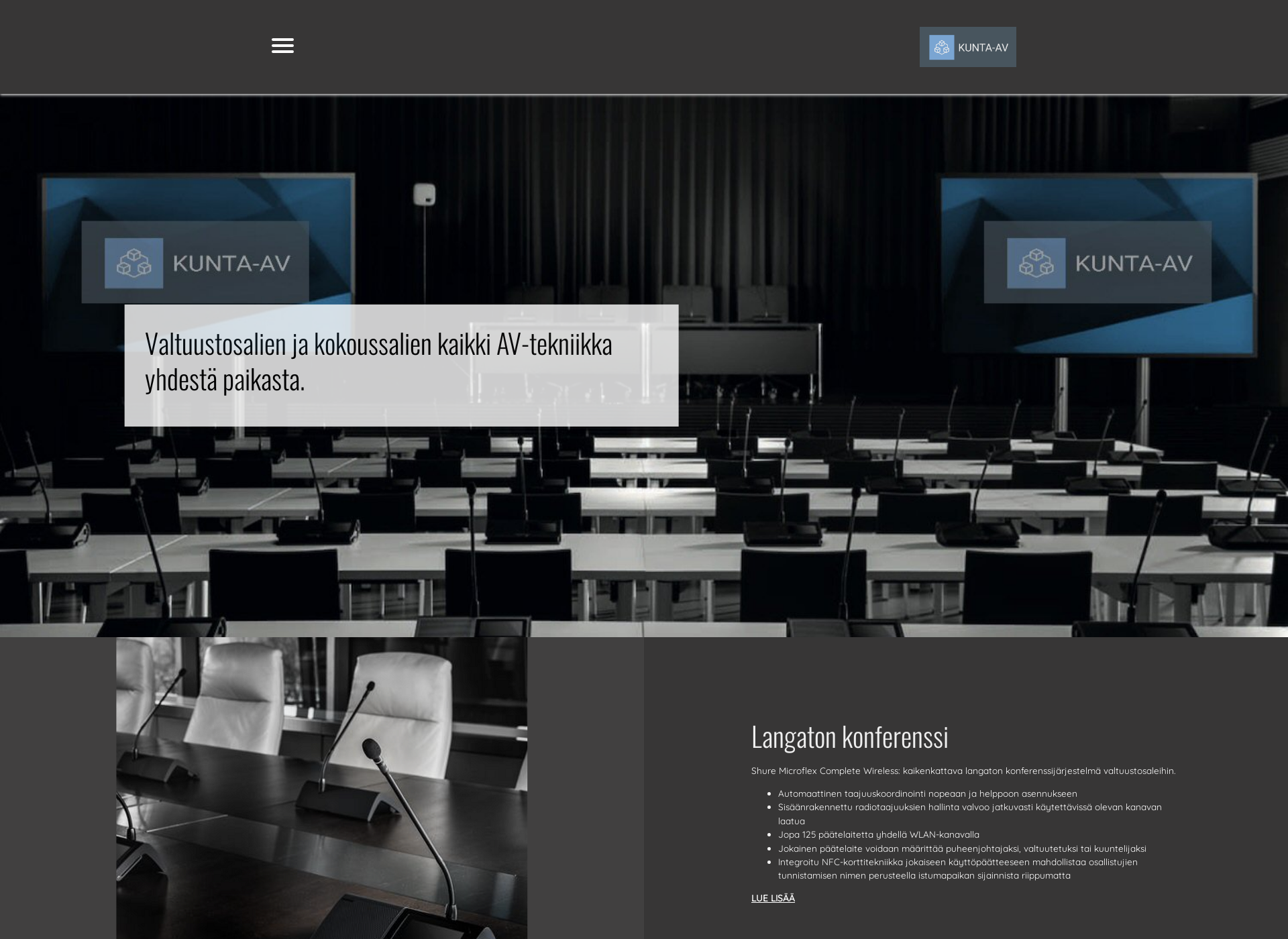 Screenshot for kunta-av.fi