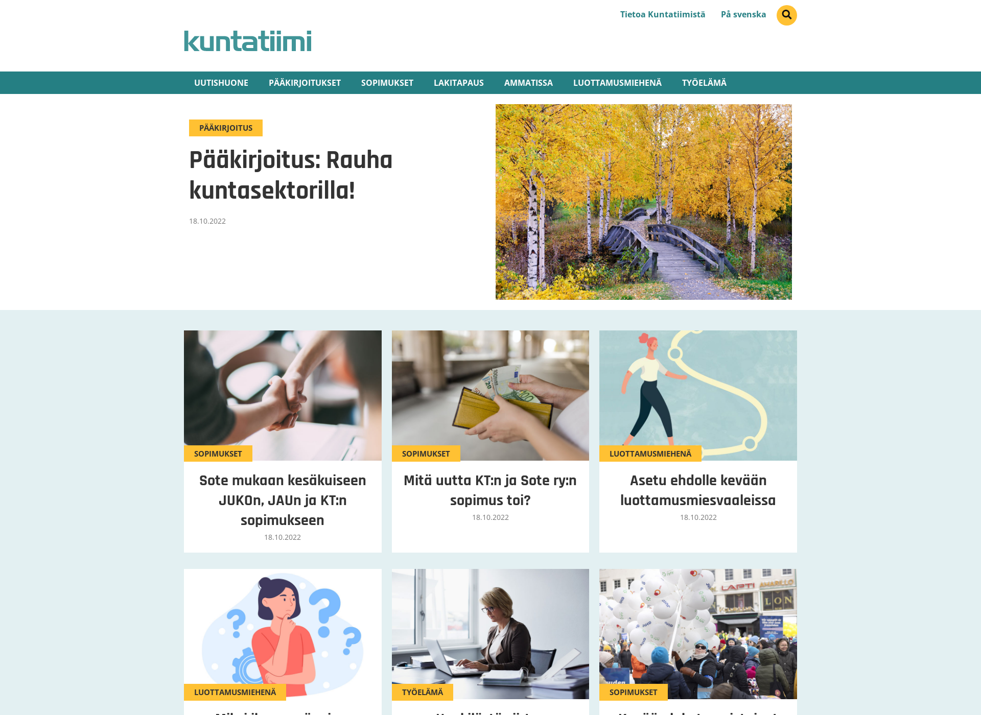 Screenshot for kuntatiimi.fi