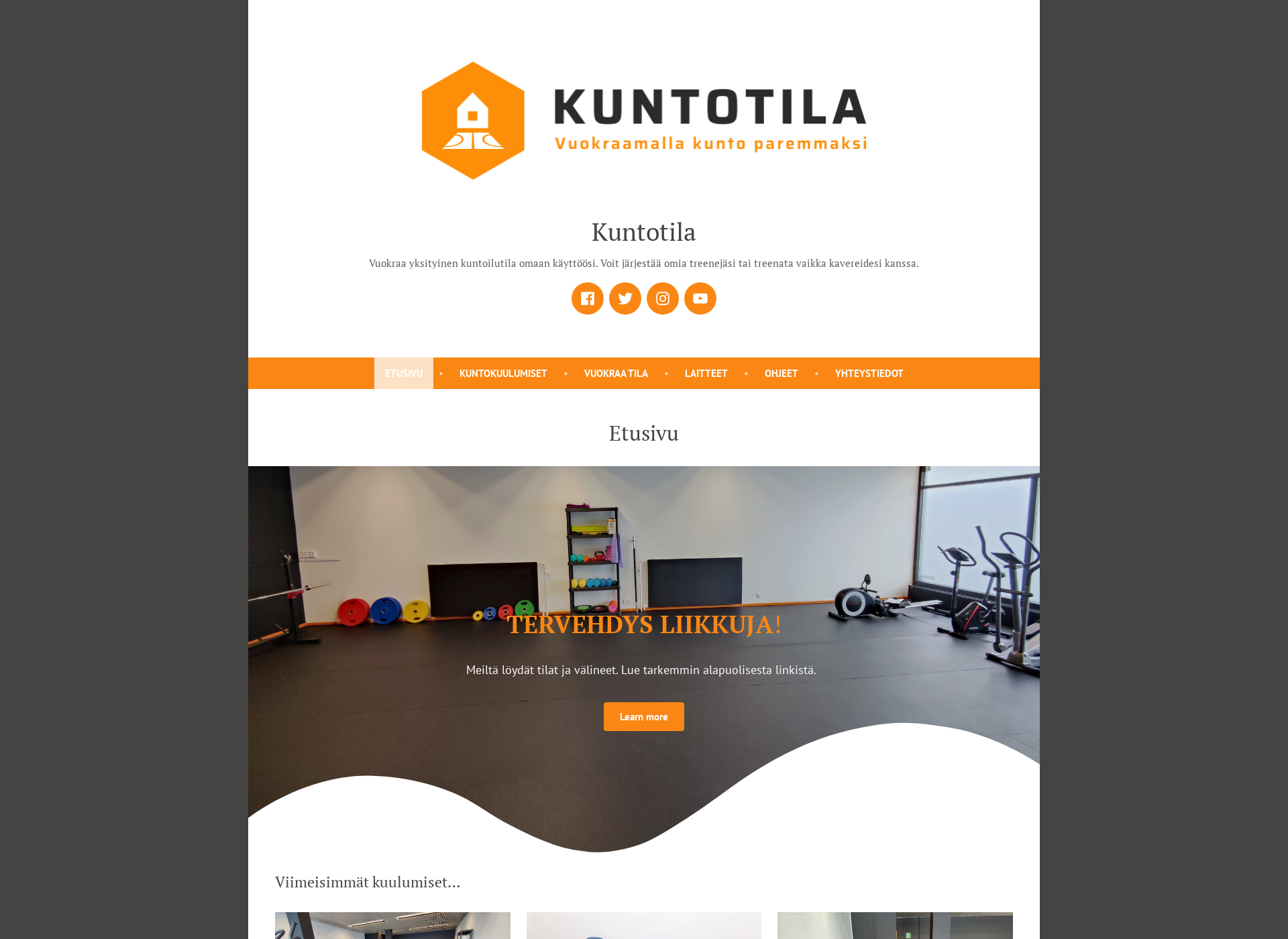 Screenshot for kuntotila.fi