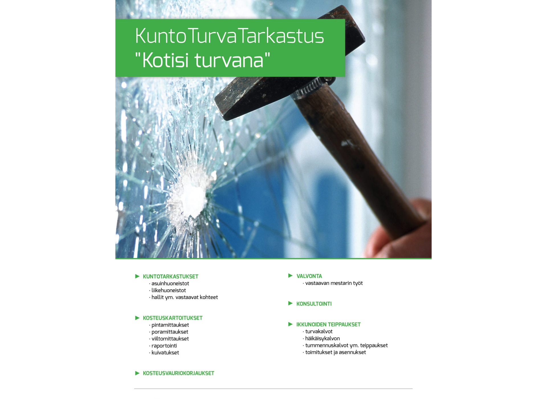 Screenshot for kuntoturvatarkastus.fi