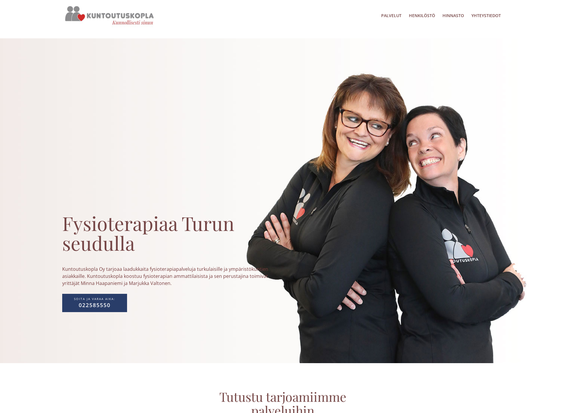 Screenshot for kuntoutuskopla.fi