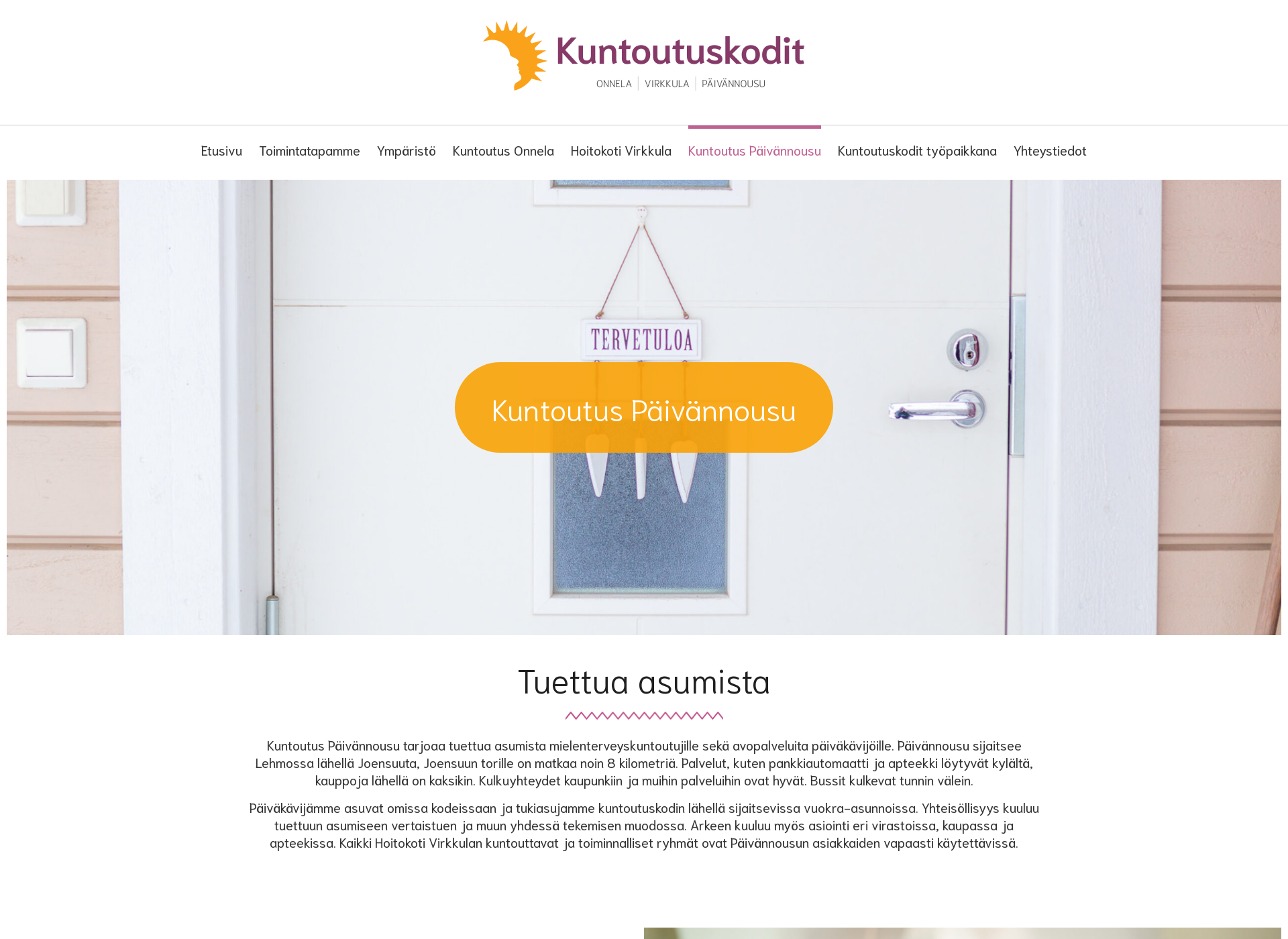 Screenshot for kuntoutuspaivannousu.fi