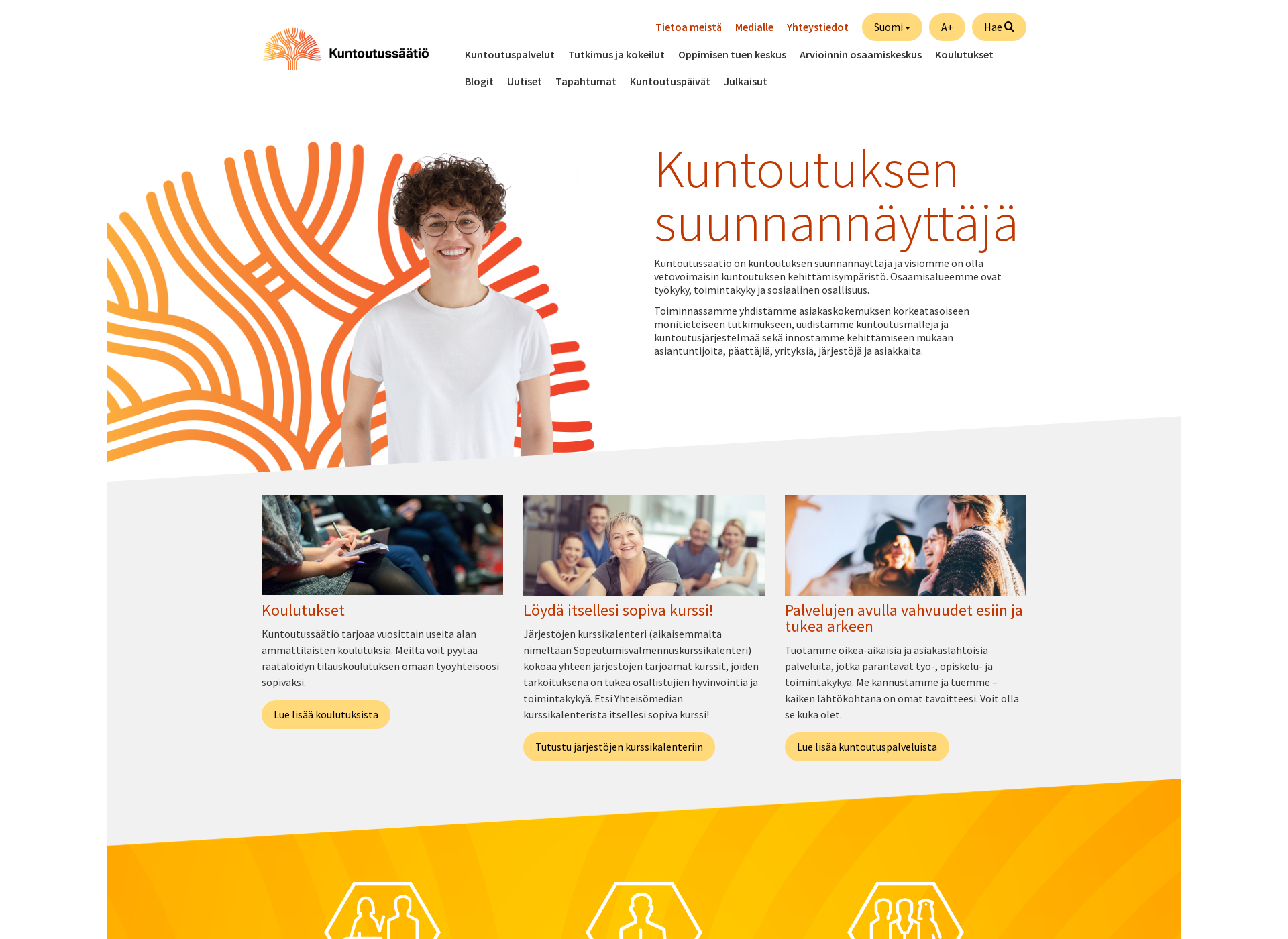 Screenshot for kuntoutussaatio.fi
