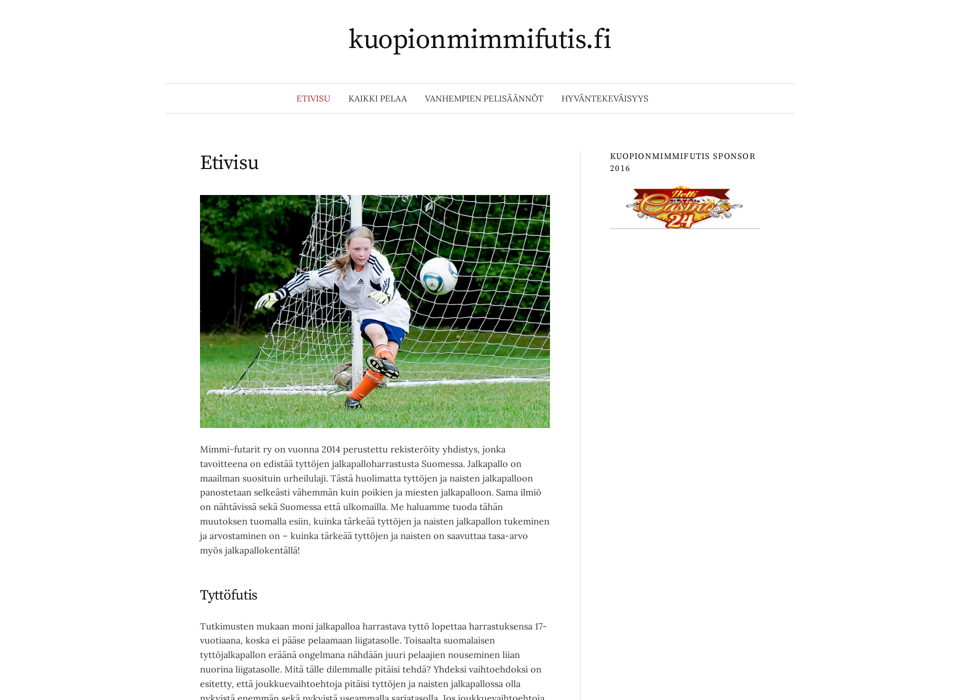 Screenshot for kuopionmimmifutis.fi