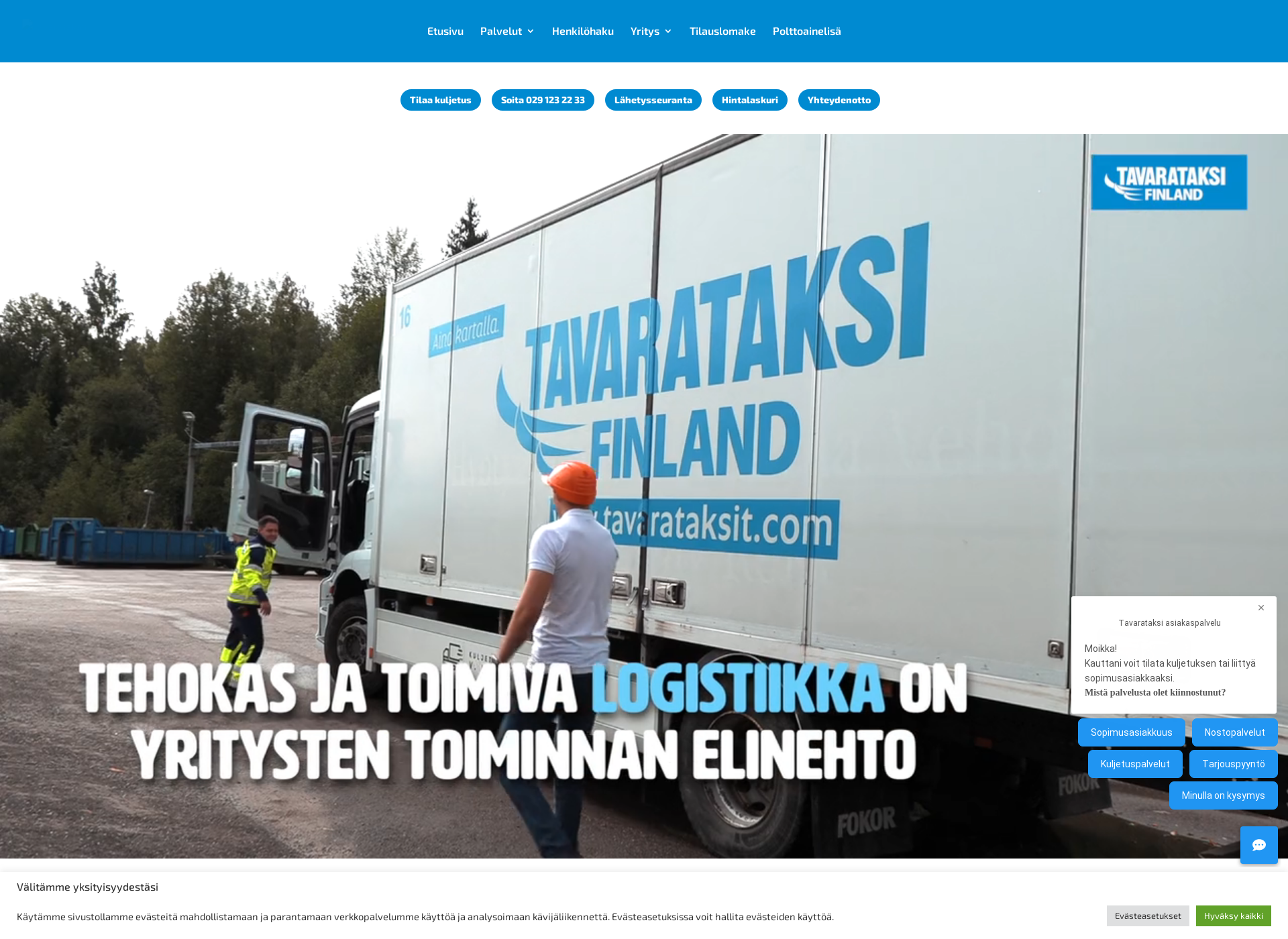 Screenshot for kuormaauto.fi