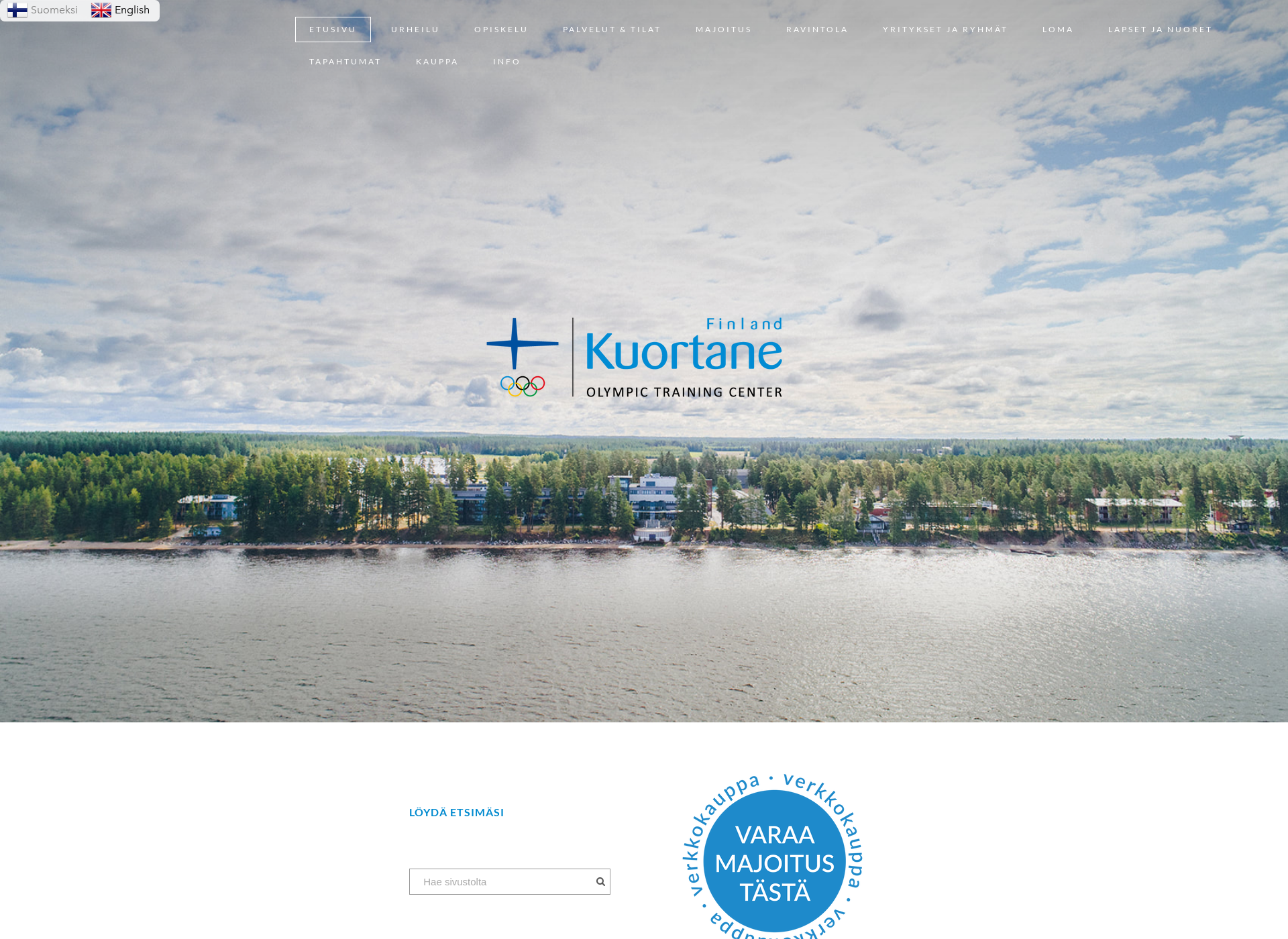 Screenshot for kuortane.com