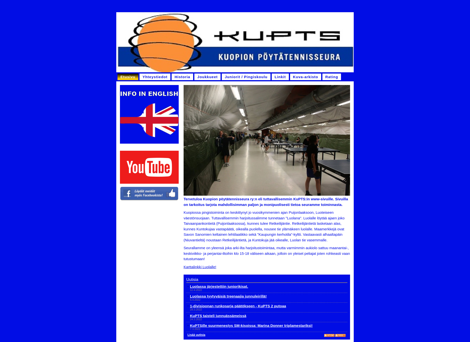Screenshot for kupts.fi