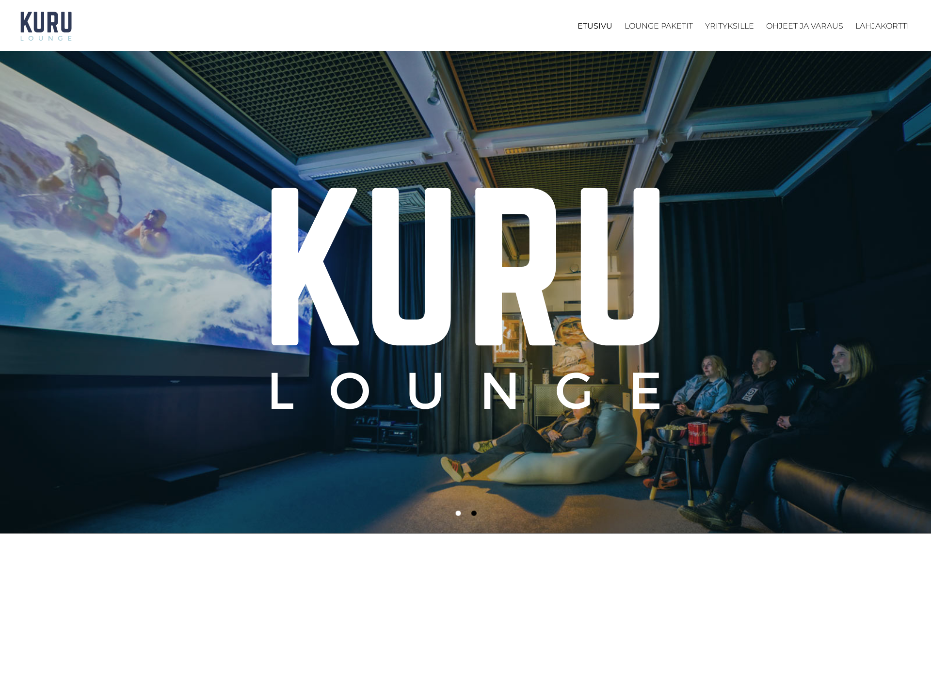 Screenshot for kurulounge.fi
