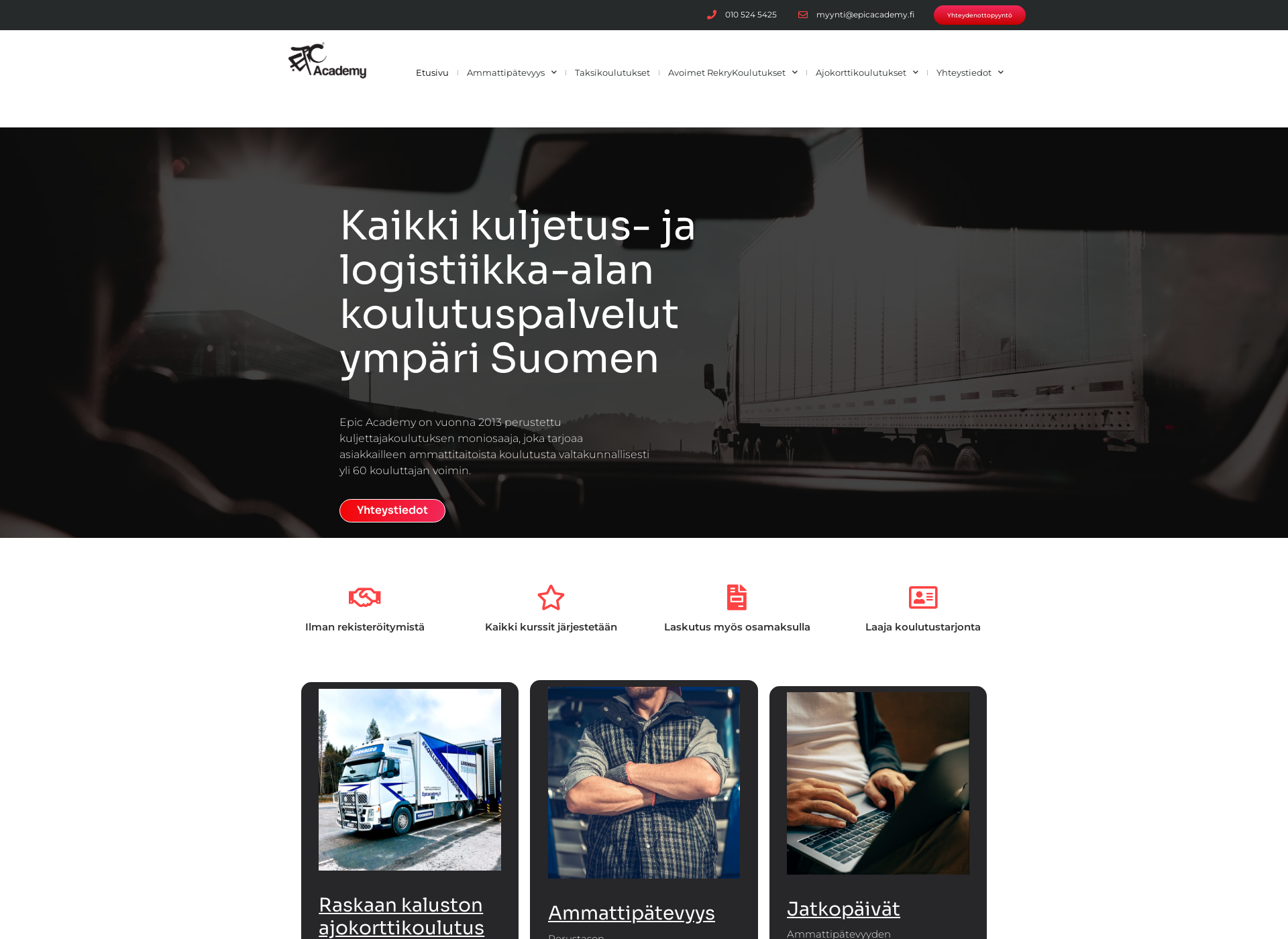 Screenshot for kuskiksi.fi