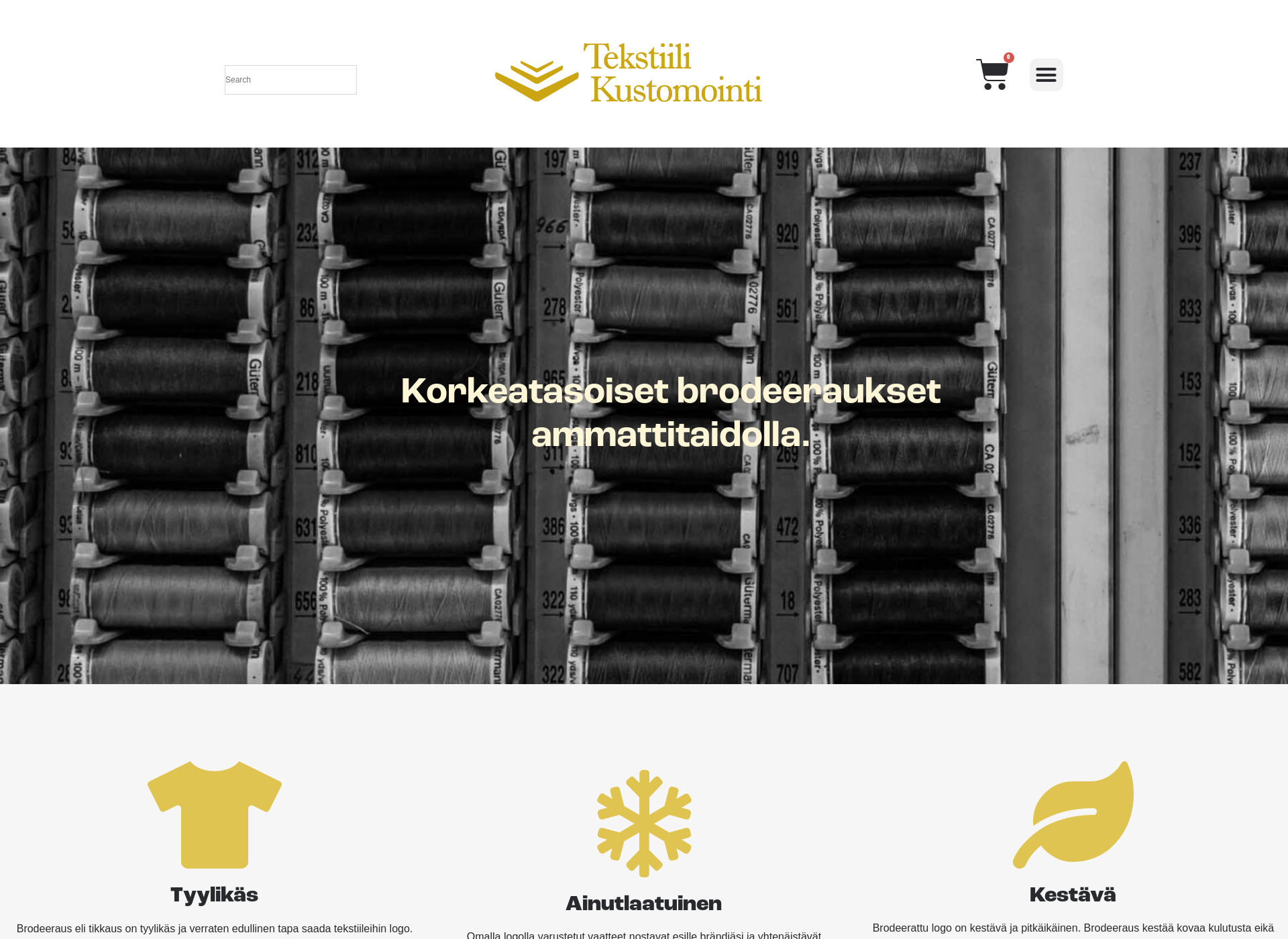Screenshot for kustomointi.fi