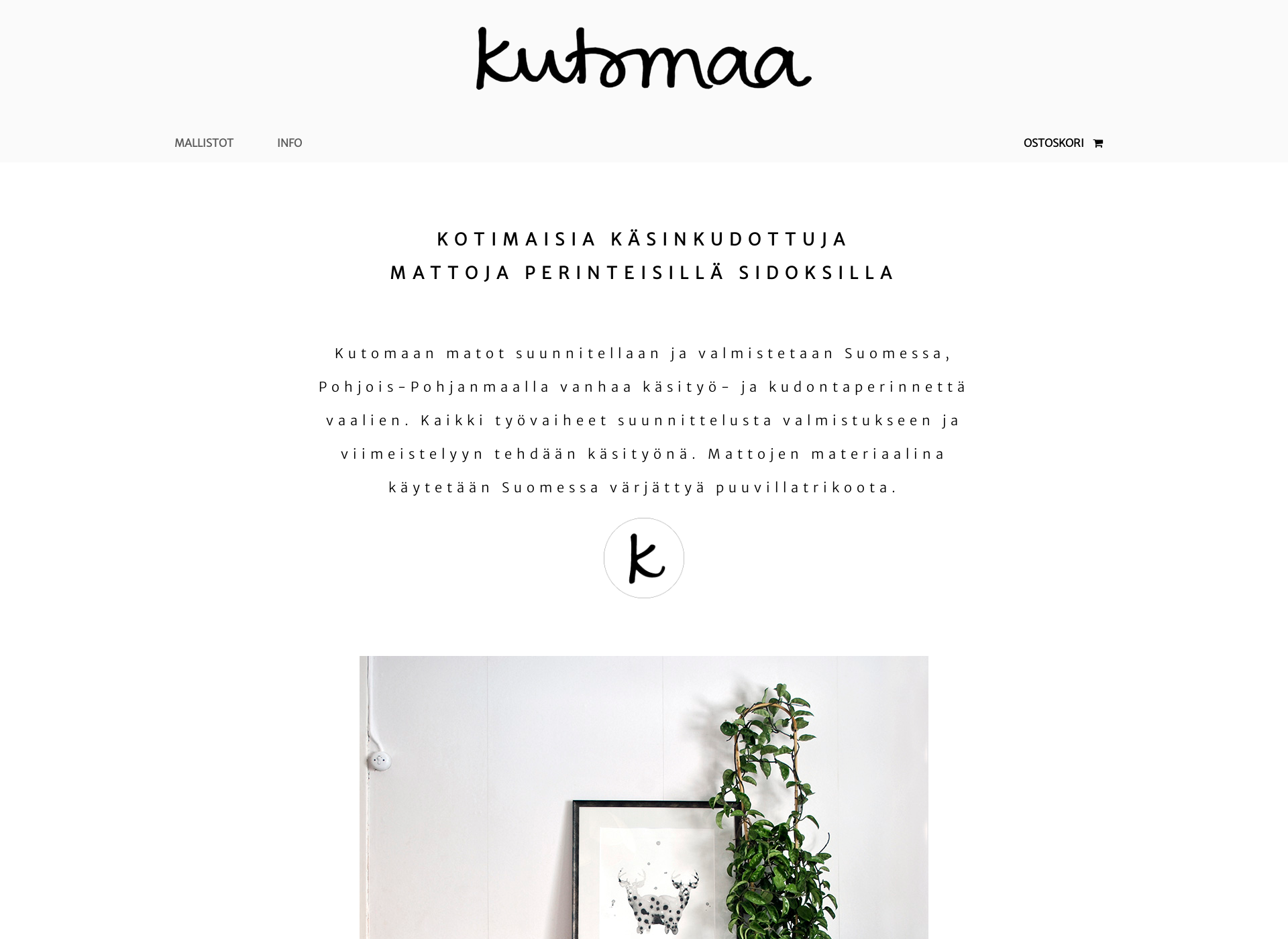 Screenshot for kutomaa.fi