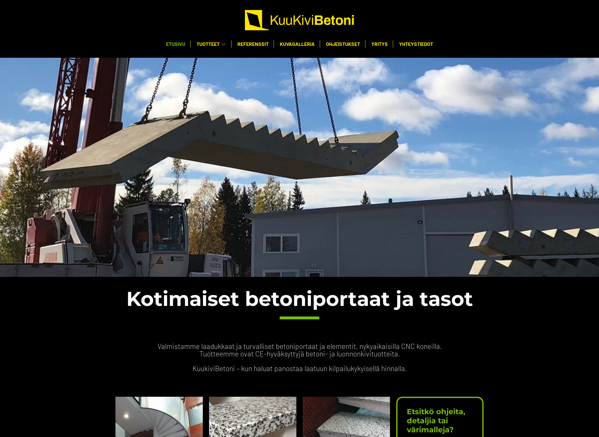Screenshot for kuukivibetoni.fi