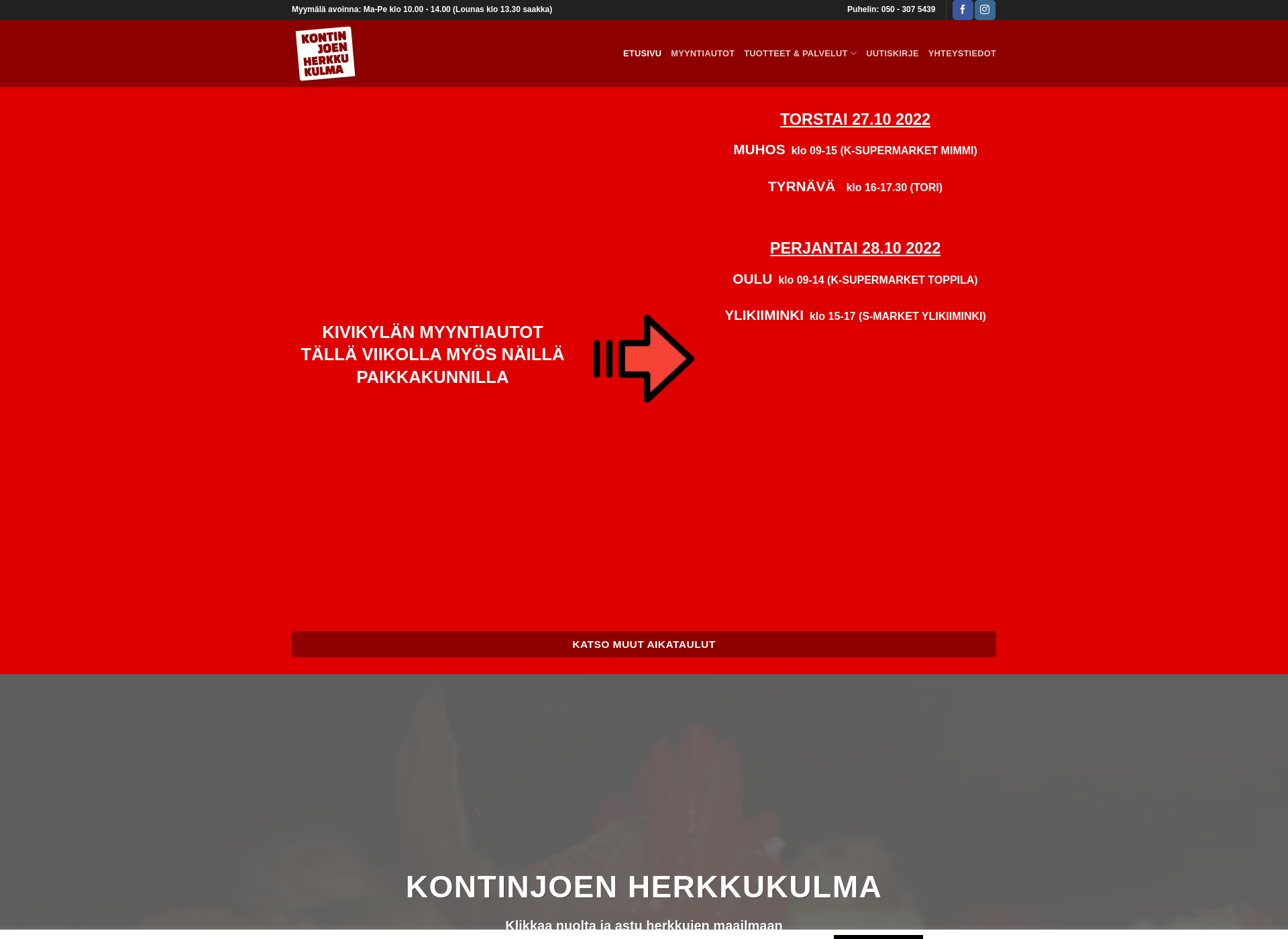 Screenshot for kuumatherkut.fi