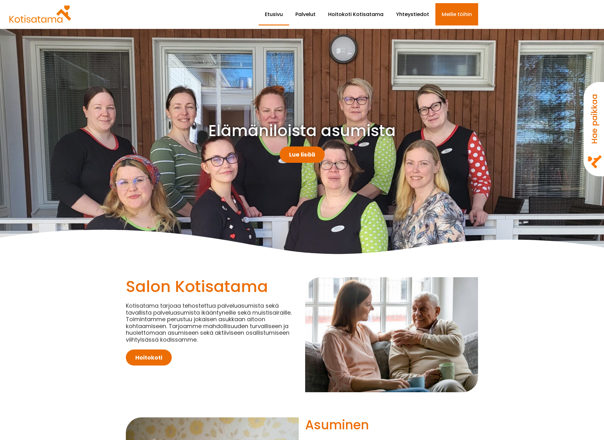 Screenshot for kuusjoenkotisatama.fi