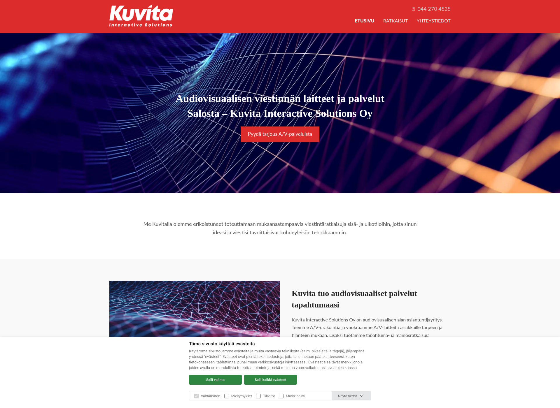 Screenshot for kuvita.fi