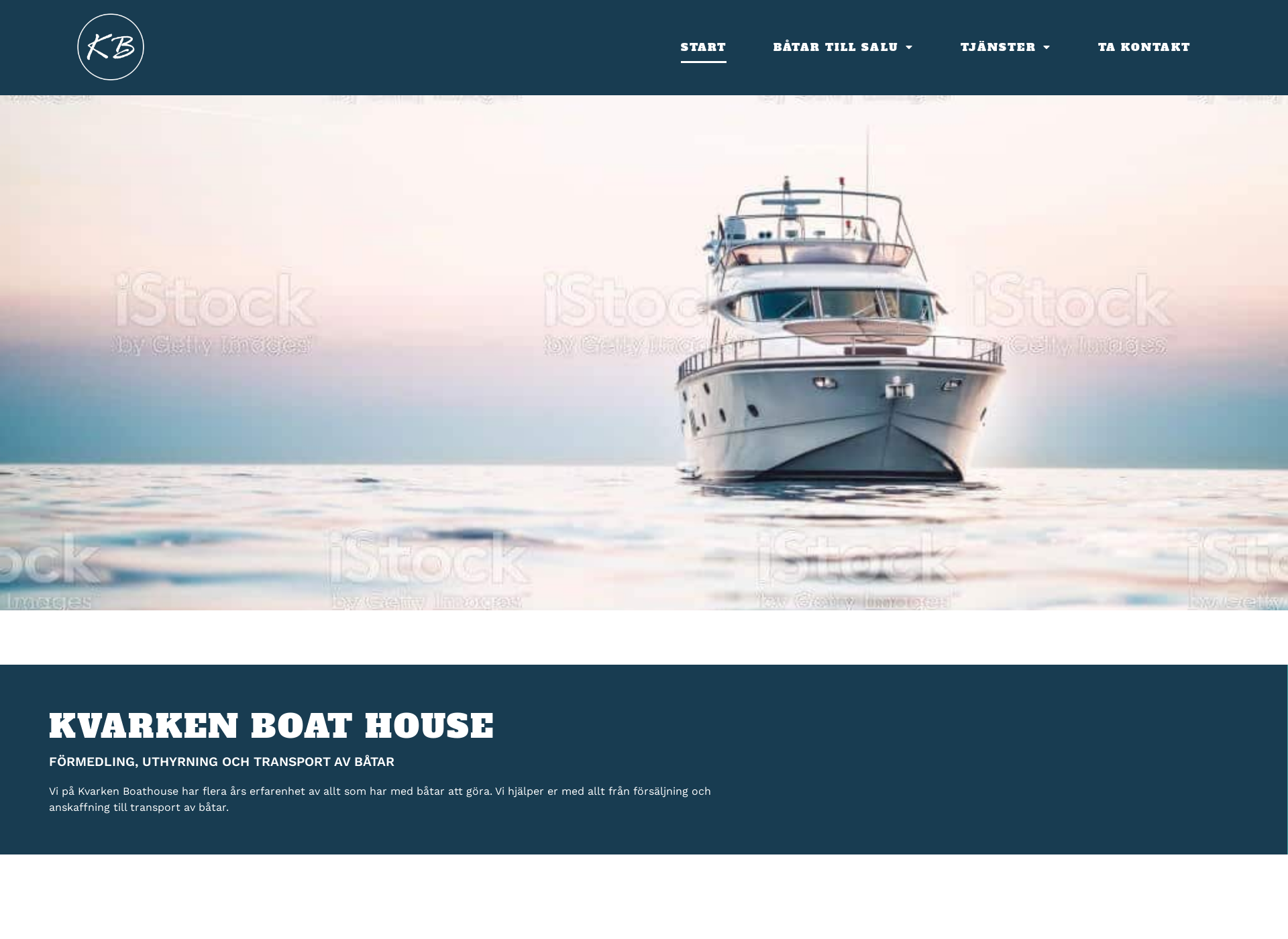 Screenshot for kvarkenboathouse.fi