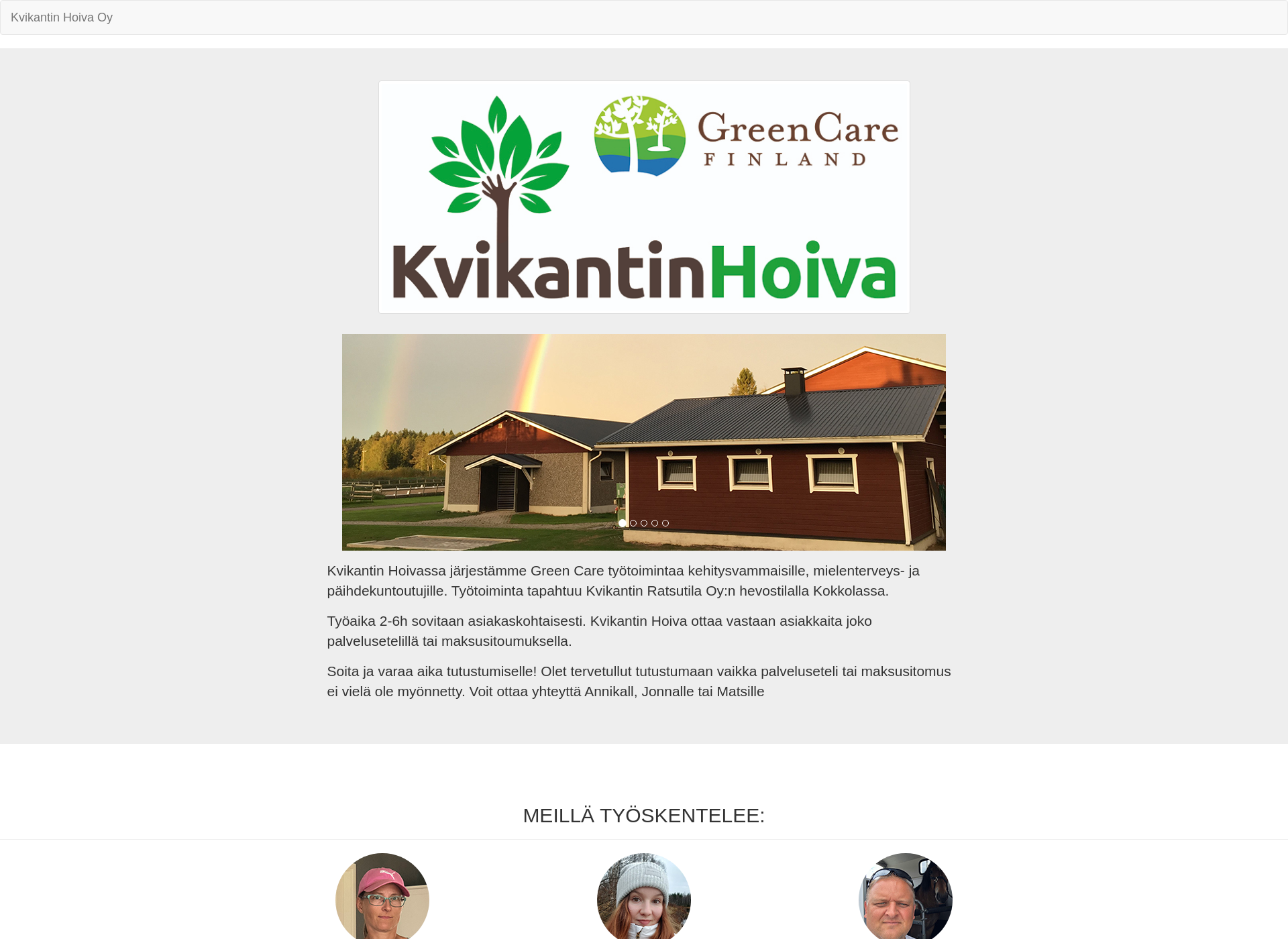 Screenshot for kvikantinratsutila.fi