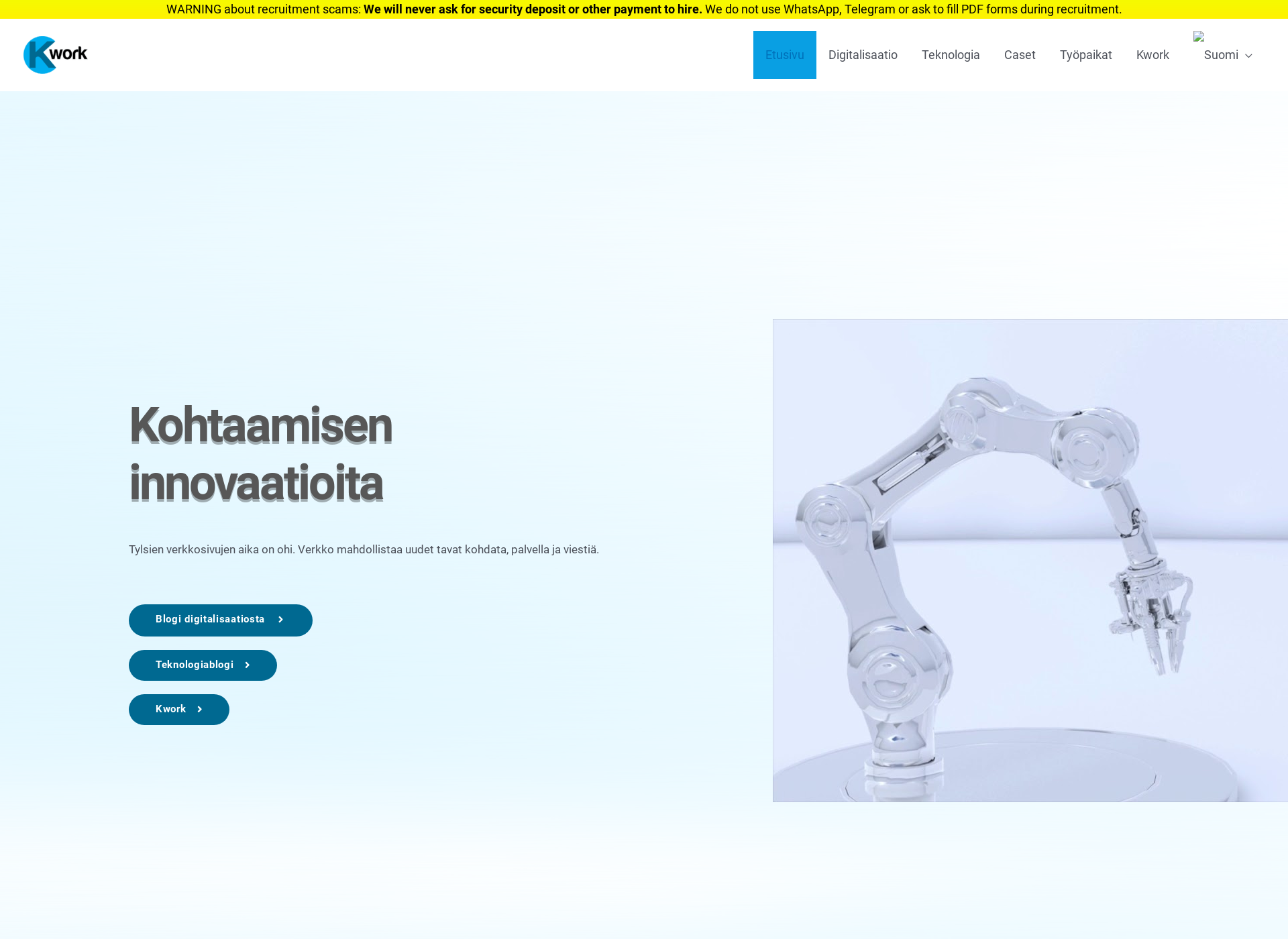 Screenshot for kwork.fi