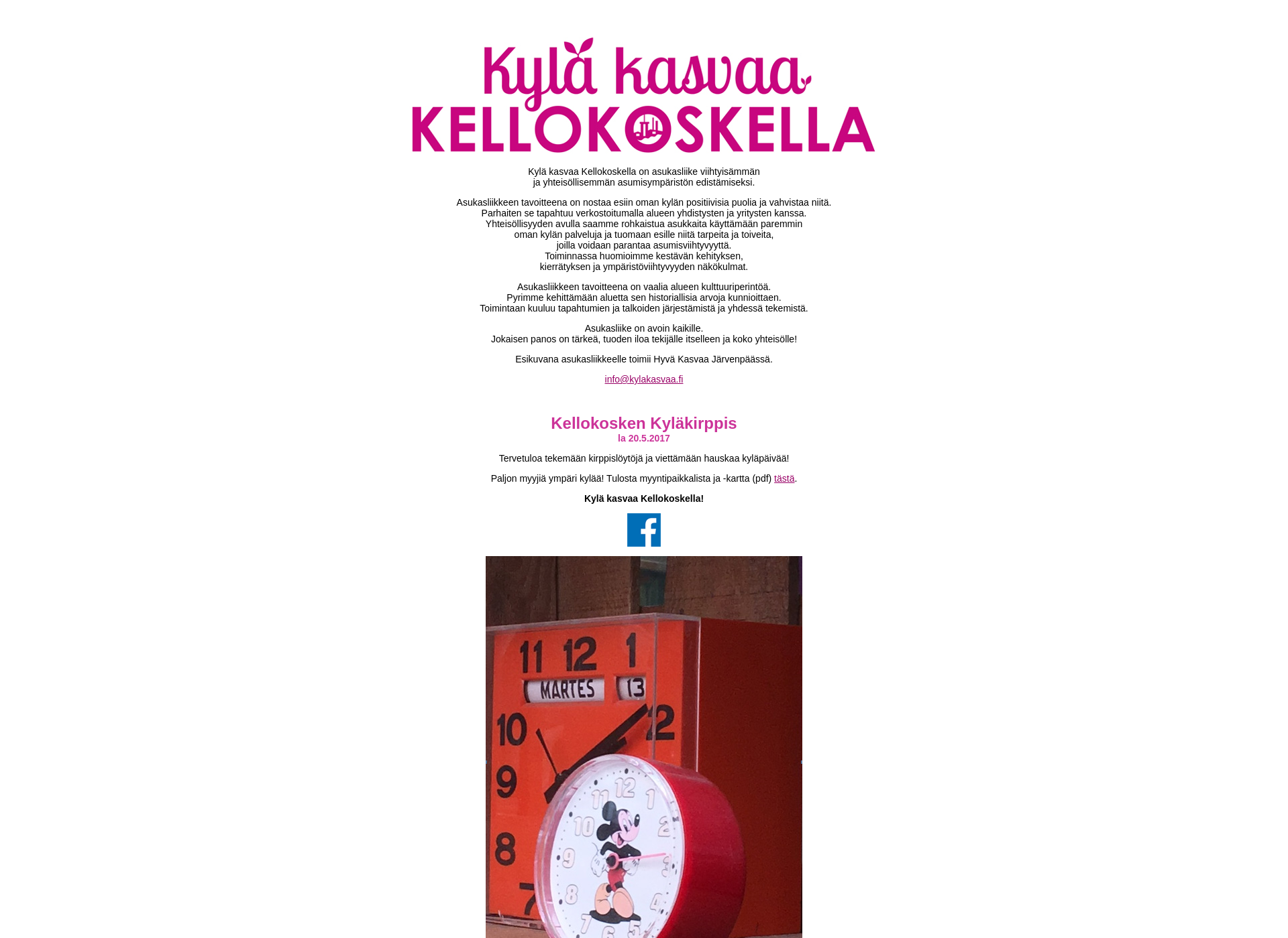 Screenshot for kylakasvaa.fi