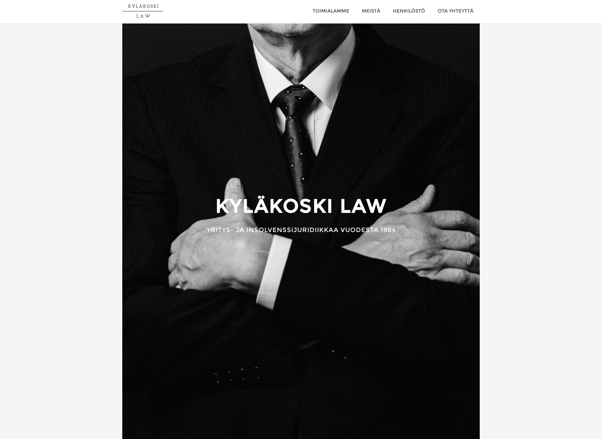 Screenshot for kylakoskilaw.fi