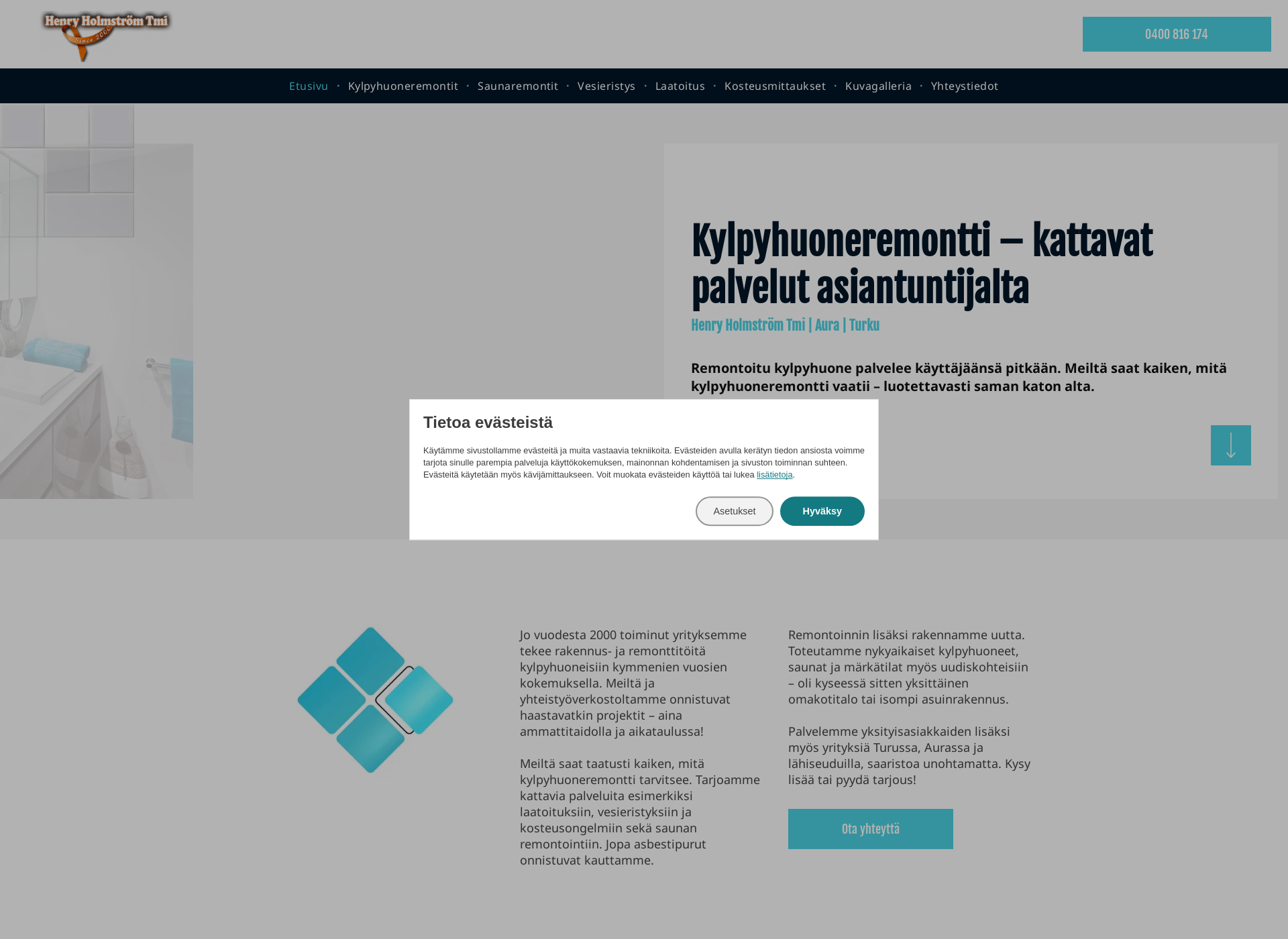 Screenshot for kylppäriturku.fi