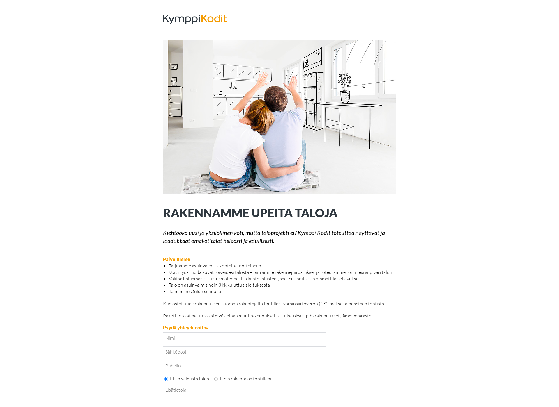 Screenshot for kymppikodit.fi