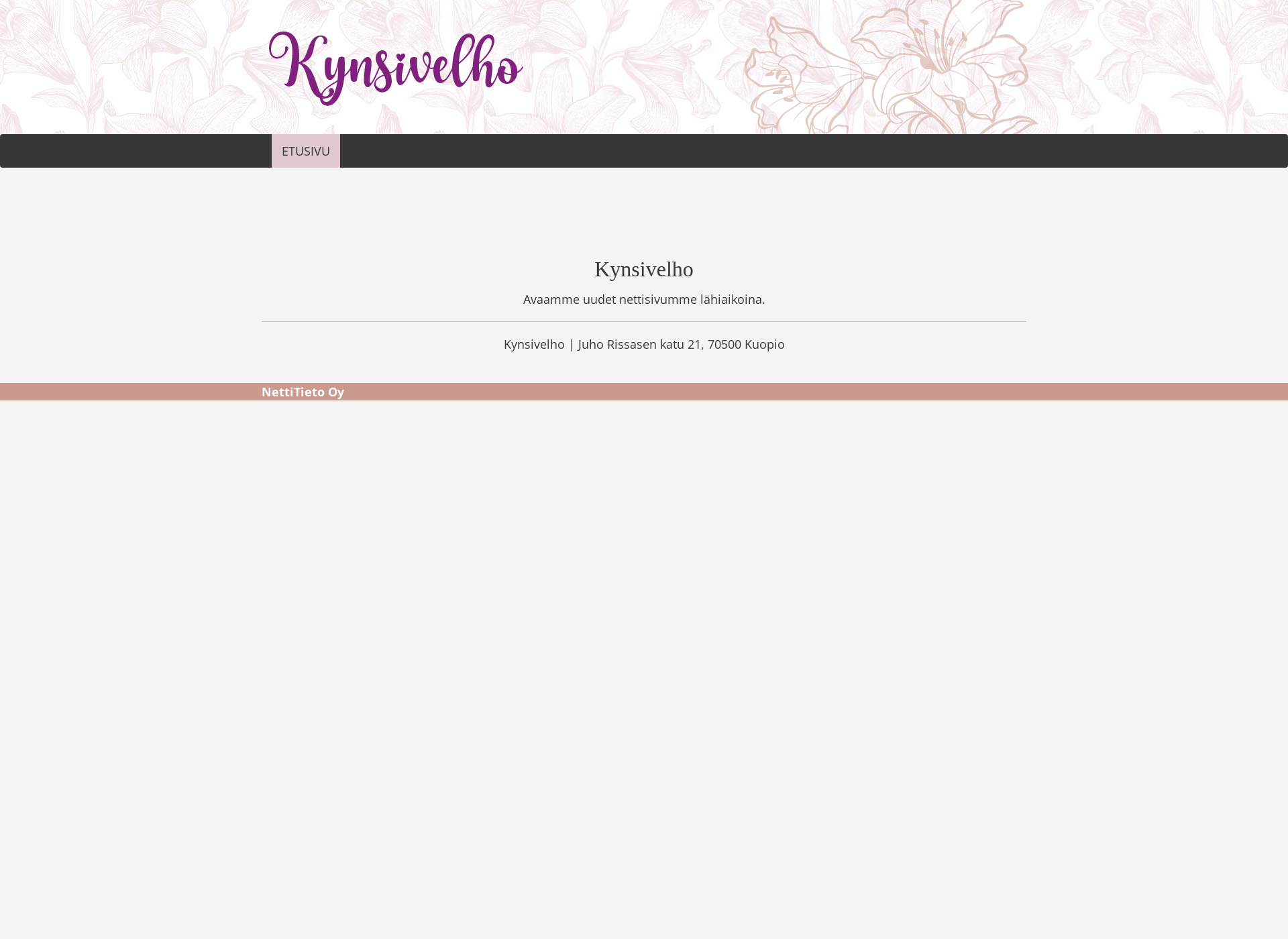 Screenshot for kynsivelho.fi