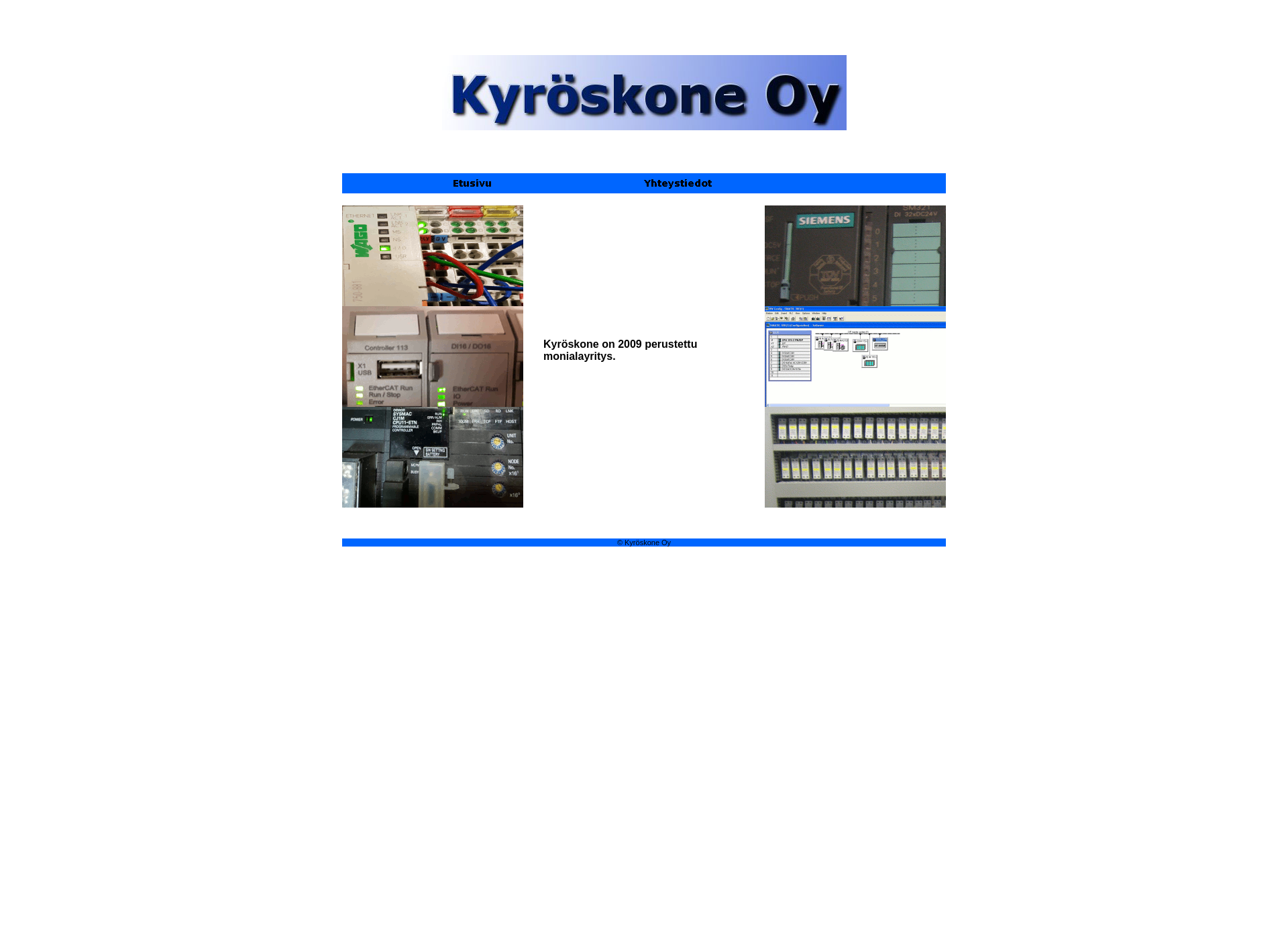 Screenshot for kyroskone.fi