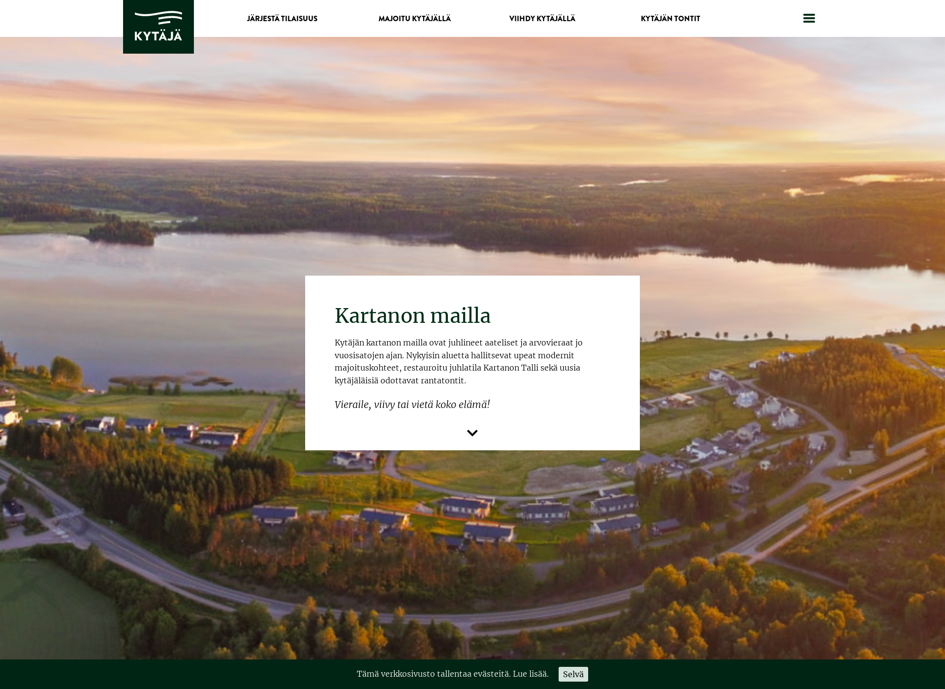 Screenshot for kytäjä.fi