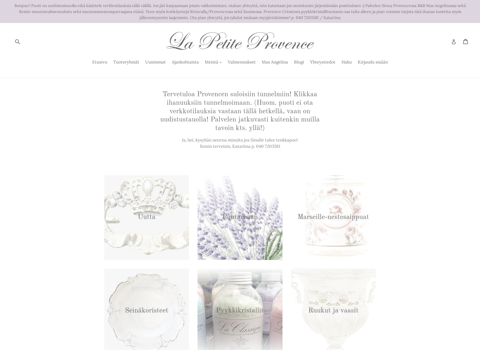 Screenshot for la-petite-provence.fi
